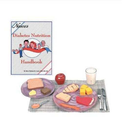 Nasco Healthcare - WA19627 Teaching Kit Nasco Diabetes Nutrition Handbook Betty Louis PHD