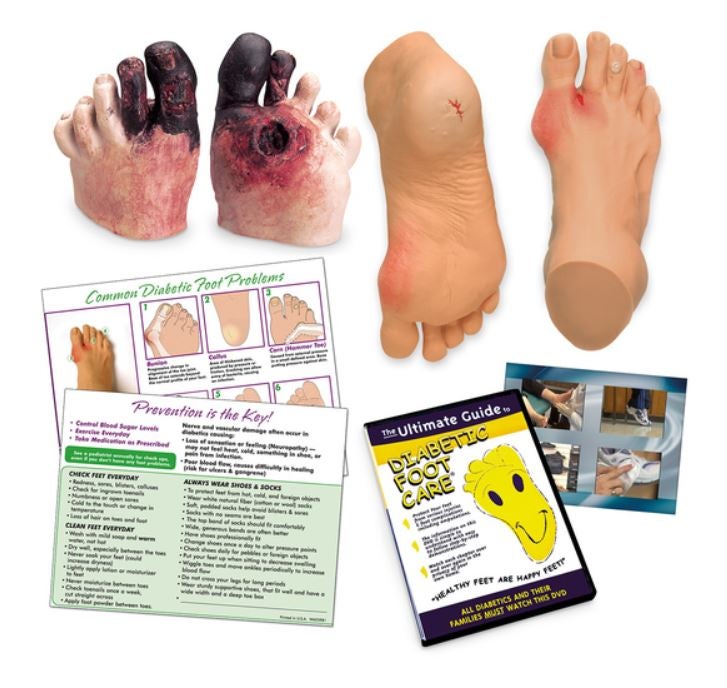 Nasco Healthcare - WA29842 Diabetic Foot Care Education Life/form® / TearPad™
