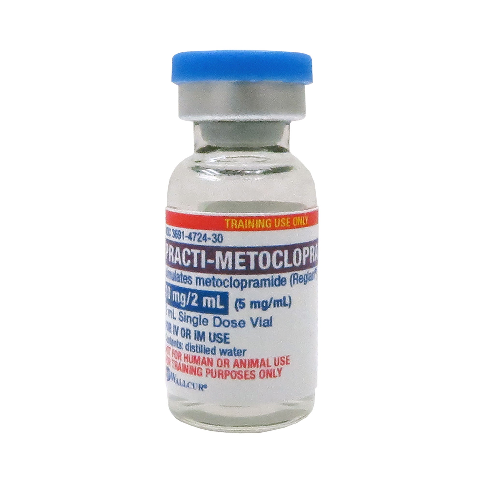 Wallcur - 458MP Clinical Training Medication Practi-Metoclopramide™ Liquid Vial 2 mL