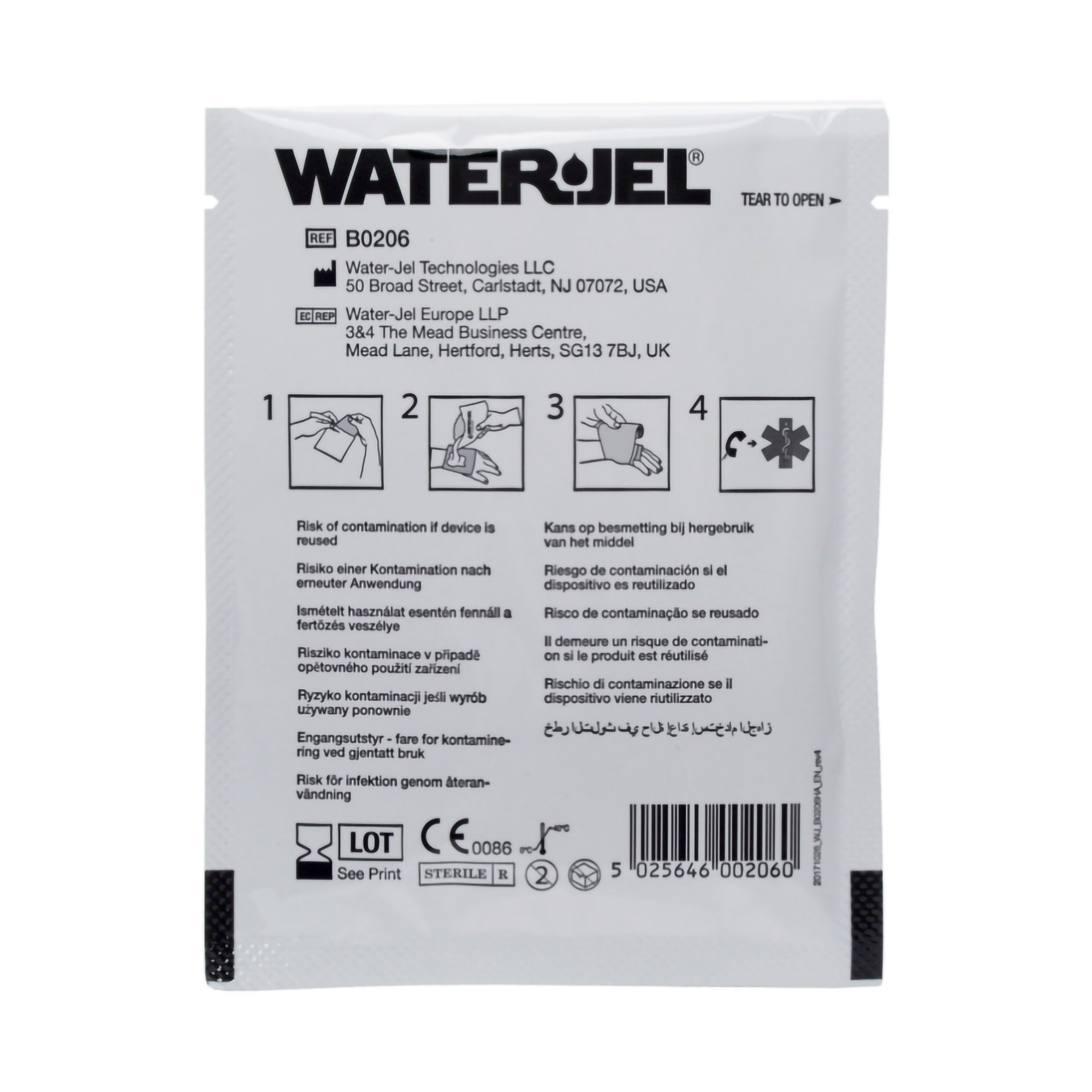 Safeguard US Operating LLC - B0206-60.00.000 Water-Jel® Burn Dressing