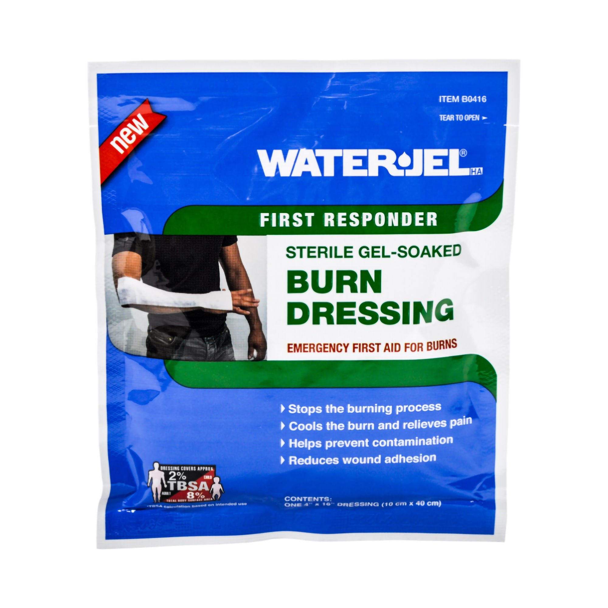 Safeguard US Operating LLC - B0416-28.00.000 Water-Jel® First Responder Burn Dressing