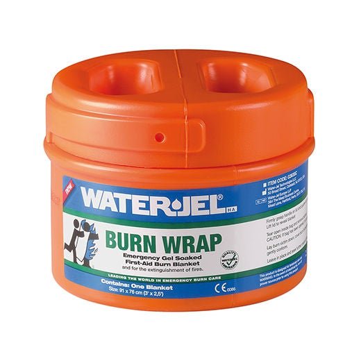 Safeguard US Operating LLC - G3630C-4.00.000 Gel Treated Burn Blanket Water-Jel® First Responder 30 X 36 Inch Gel / Wool Natural
