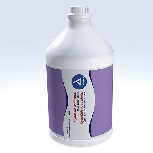 Dynarex - 1390 Hand and Body Moisturizer DynaSilk with Aloe 4 oz. Bottle Fresh Scent Lotion