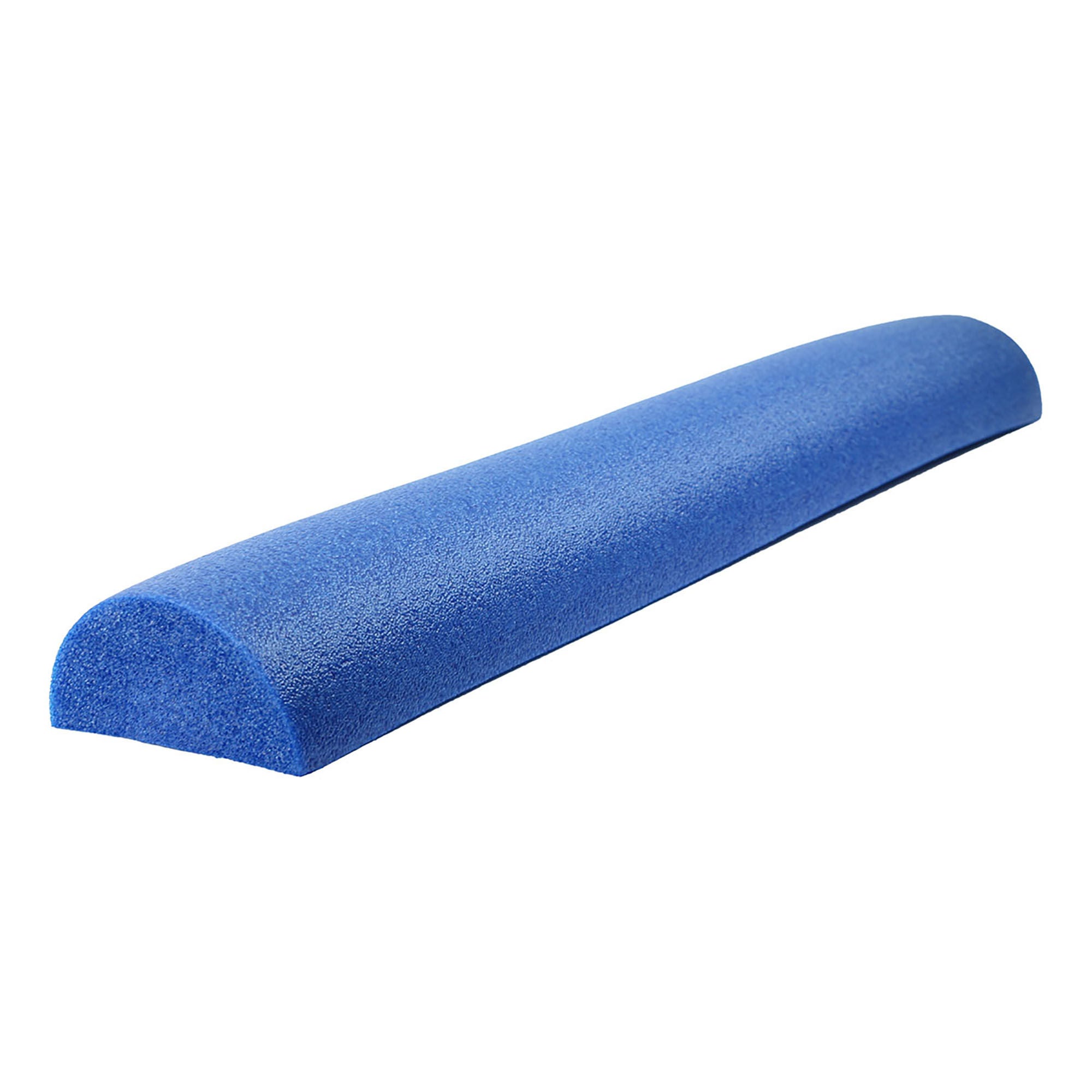 Fabrication Enterprises - 30-2152 CanDo® Half-Round Therapy Foam Roller Blue Polyethylene Foam 6 X 36 Inch