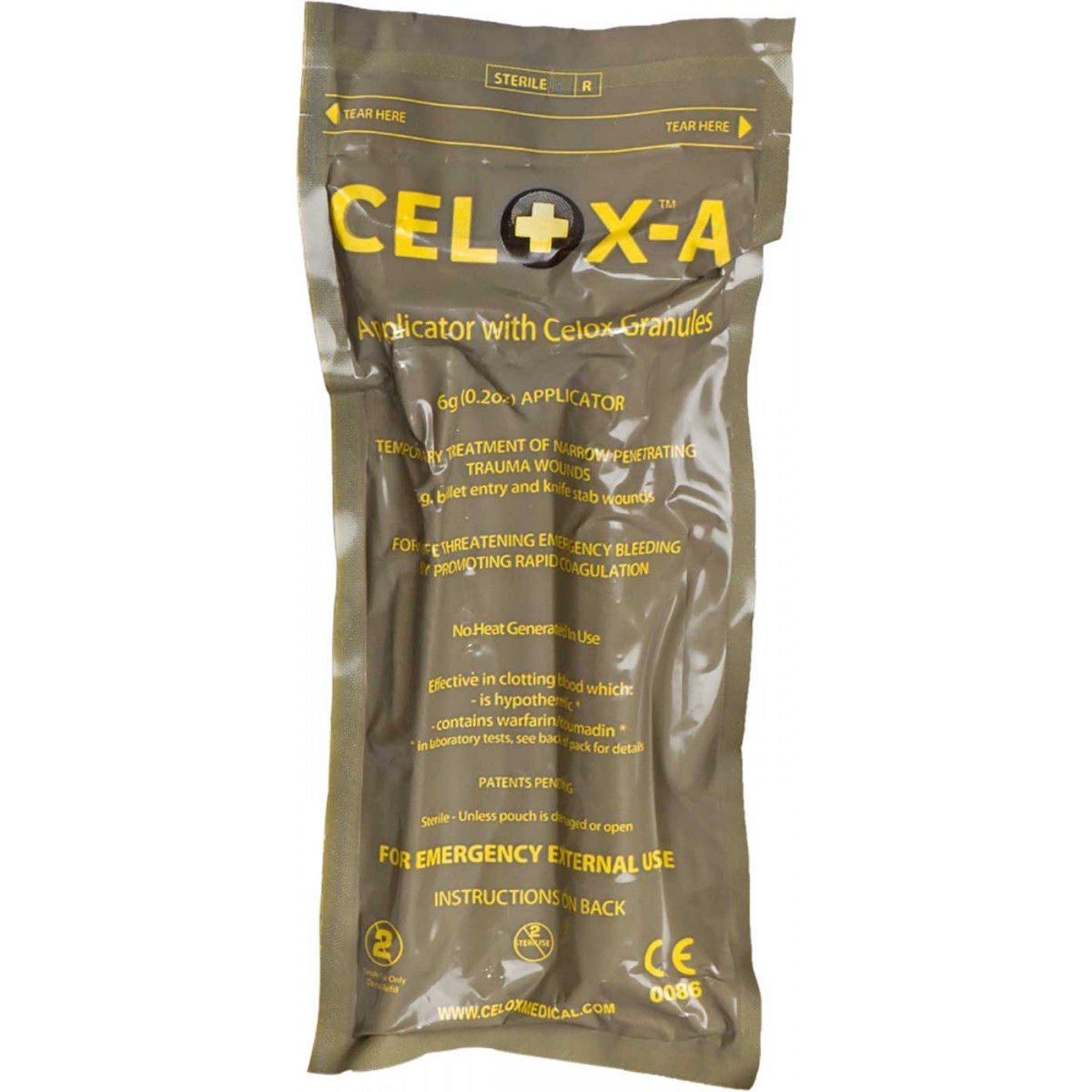 North American Rescue - 30-0067 Hemostatic Agent Celox™ A 6 Gram