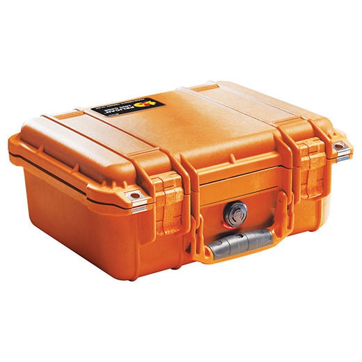 Thomas Transport Packs-EMS - 1400-ORANGE Hard Case Pelican Case 1400 Orange 11.81 X 8.87 X 5.18 Inch