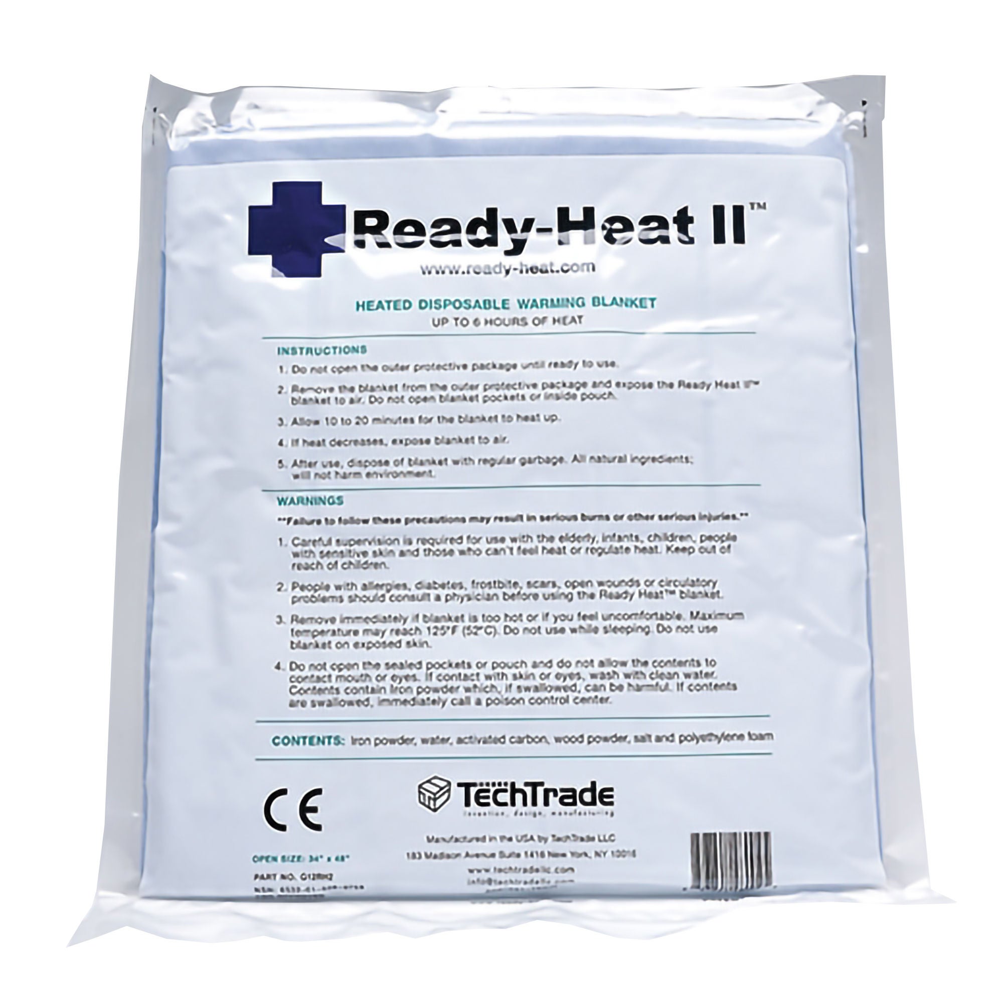 Tech Trade LLC - G12RH2 Ready-Heat II Rescue Blanket