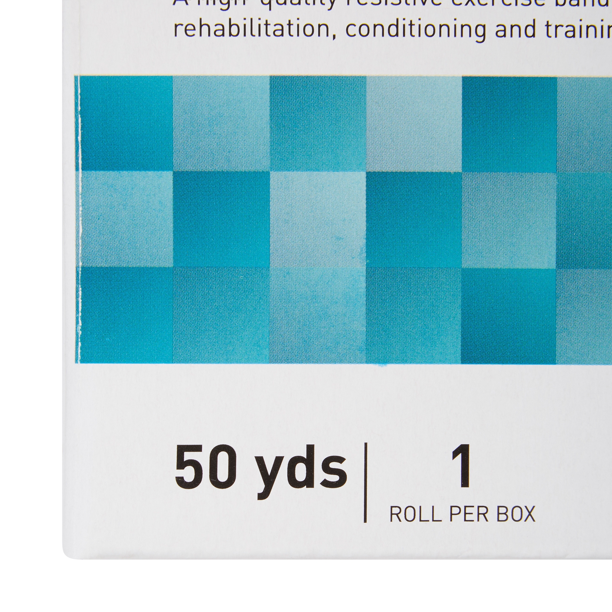 McKesson Brand 169-5224 - McKesson Exercise Resistance Band, Blue, 5 Inch x 50 Yard, Heavy Resistance - 1/Each