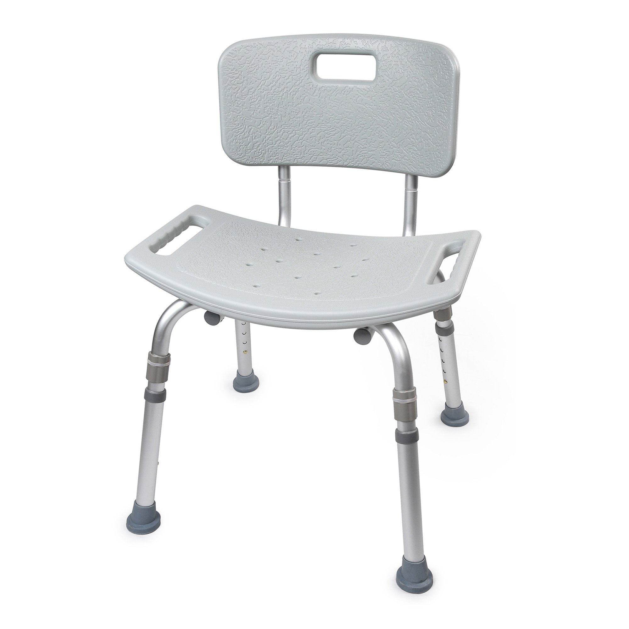 McKesson Brand - 146-12202KD-4 McKesson Removable Back Aluminum Bath Bench