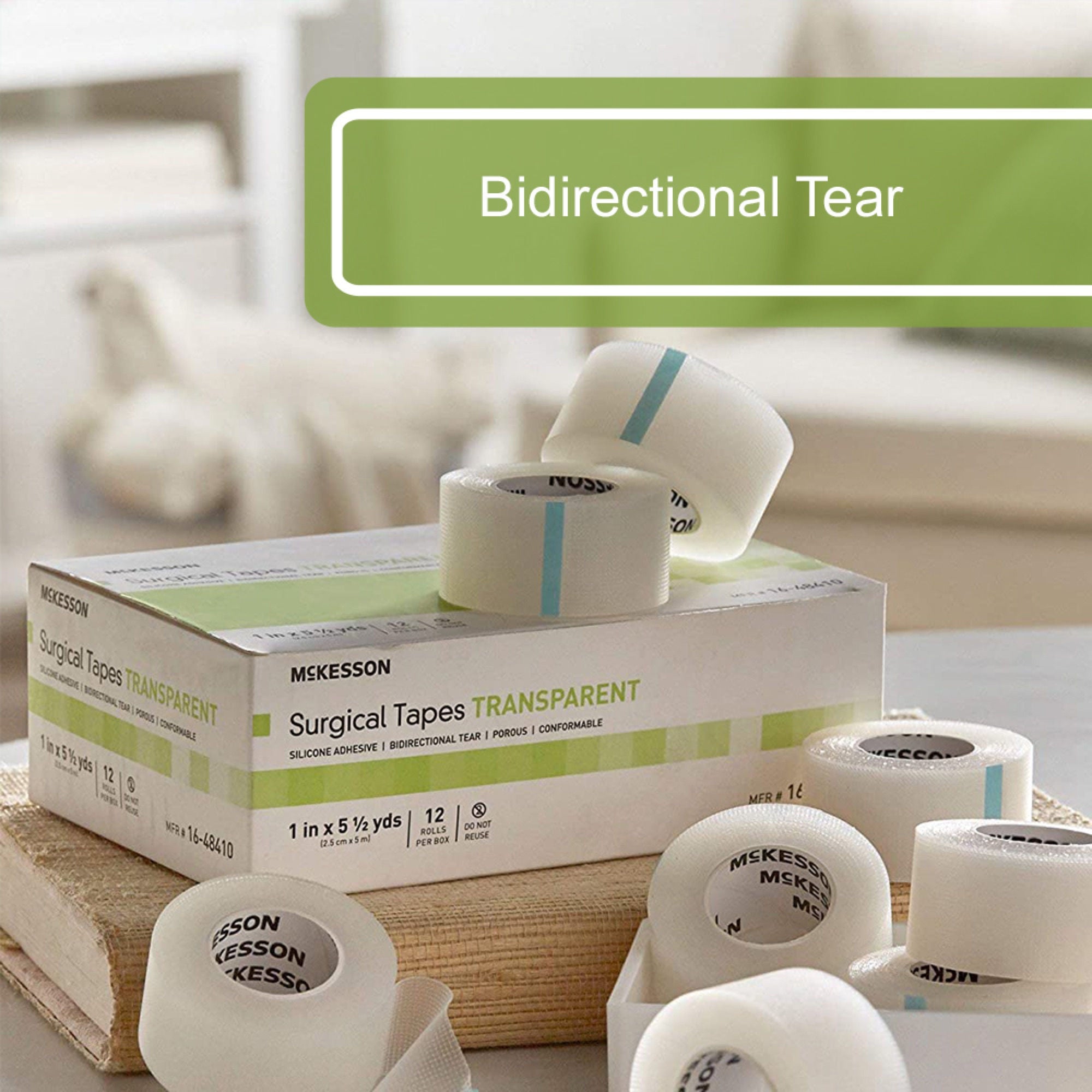McKesson Brand - 16-48410 McKesson Silicone Medical Tape