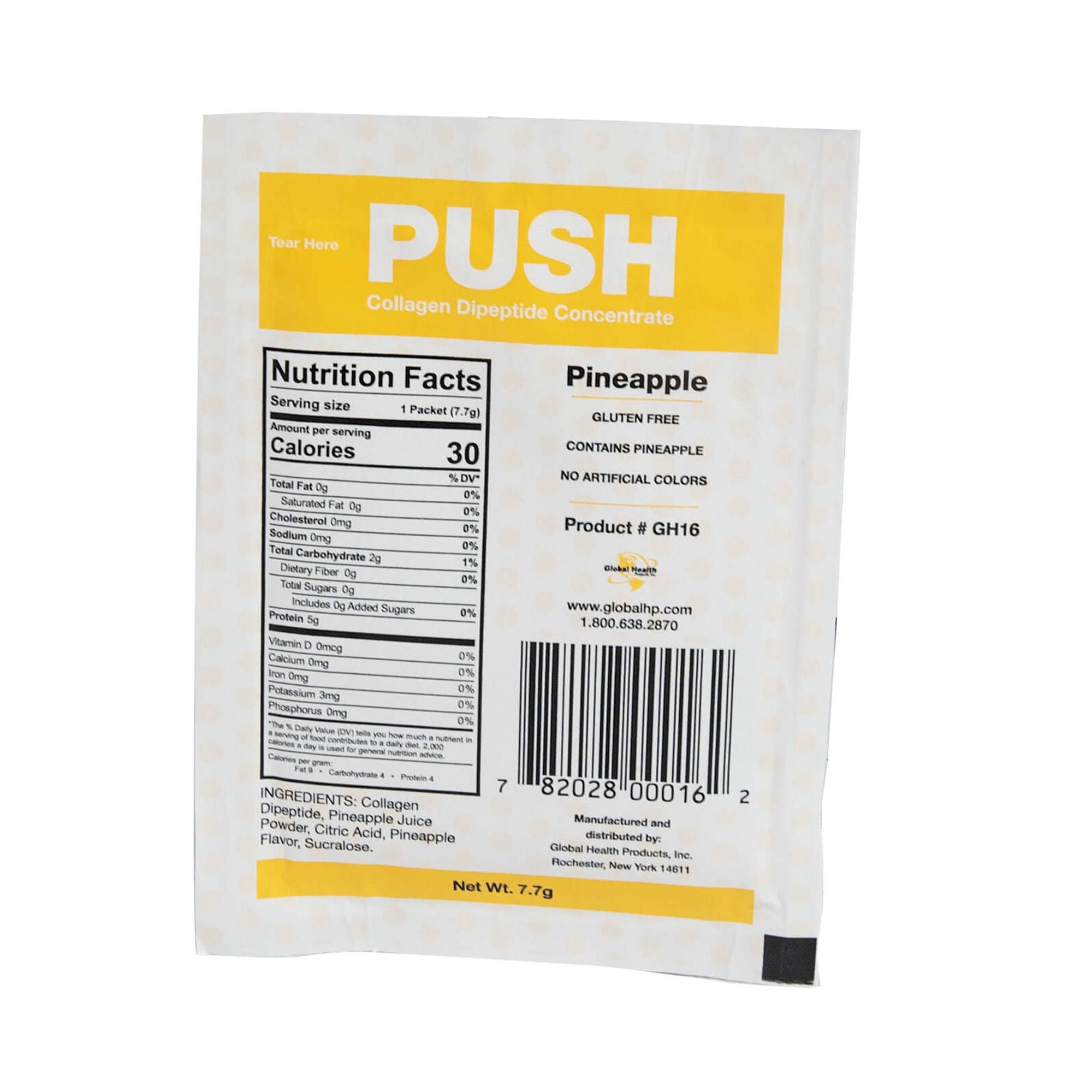 Global Health Products - GH-16 PUSH Collagen Dipeptide Concentrate