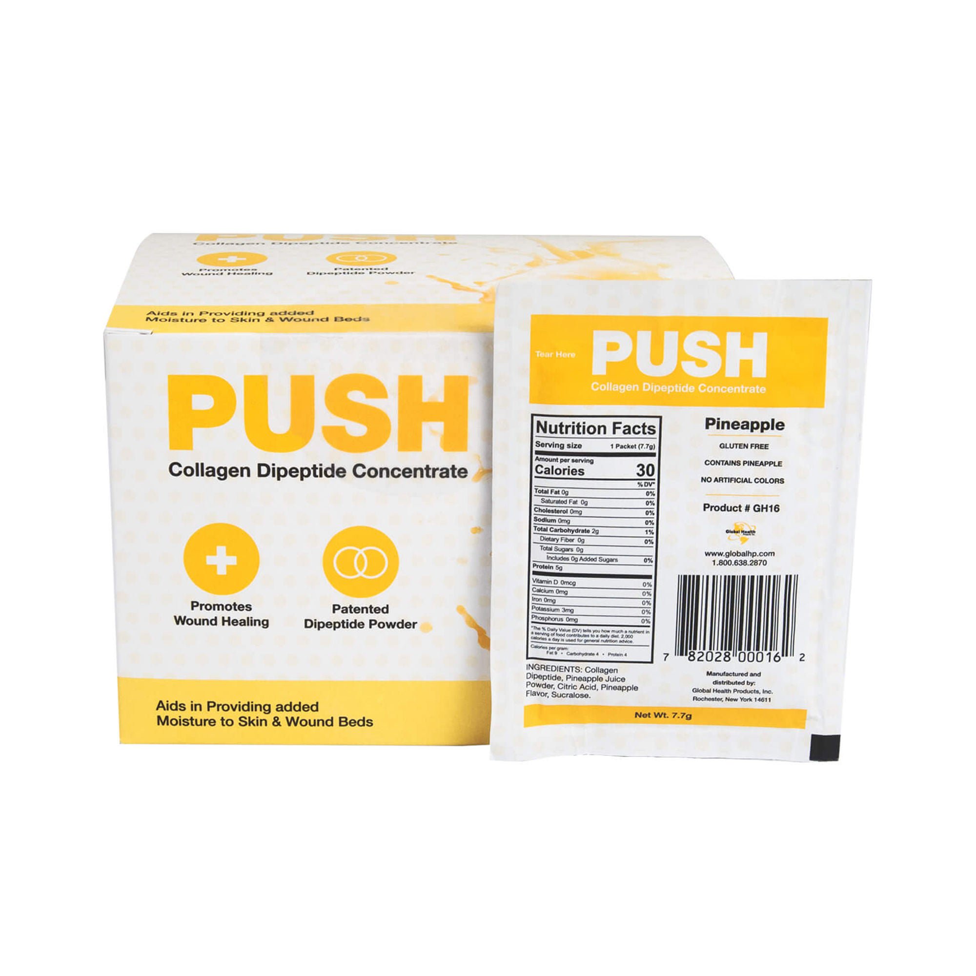 Global Health Products - GH-16 PUSH Collagen Dipeptide Concentrate