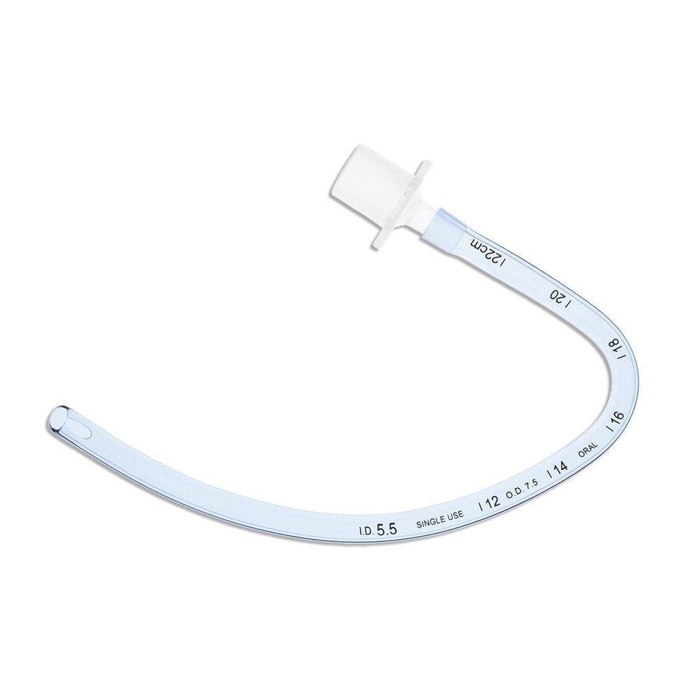 Sun Med - 1-7320-45 Uncuffed Endotracheal Tube SunMed® 150 mm Length Curved 4.5 mm ID Pediatric Murphy Eye