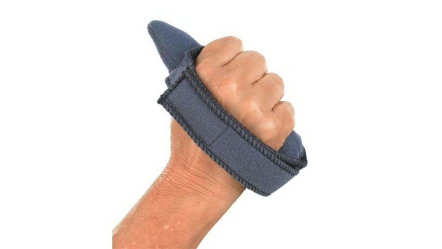 Alimed - 2970002739 Air Graduate Wrist / Hand Splint OCSI AirPro™ Fabric Left or Right Hand Blue One Size Fits Most
