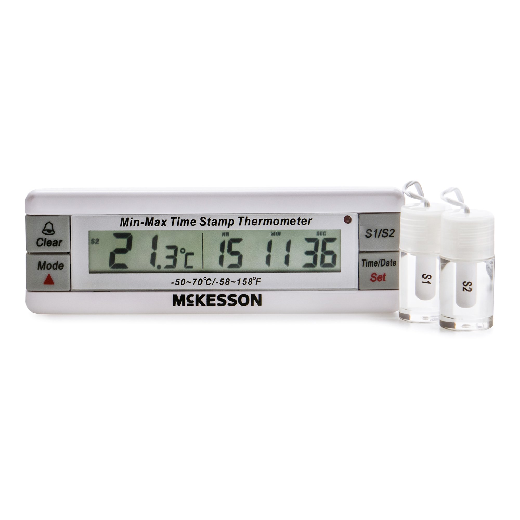 McKesson Brand MCK8100MATB - McKesson Refrigerator / Freezer Thermometer, -58° to +158° F (-50° to +70°C) - 1/Each