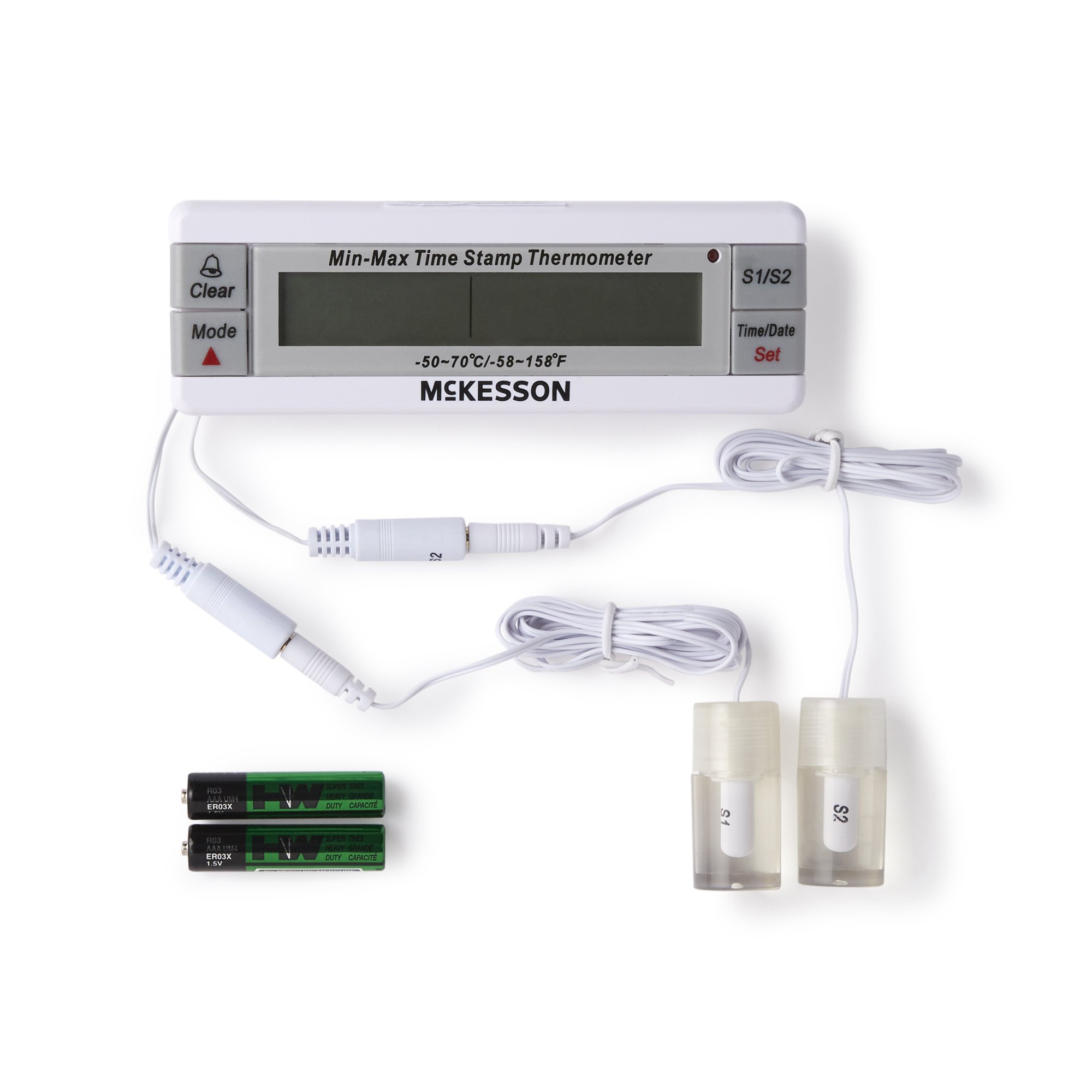 McKesson Brand MCK8100MATB - McKesson Refrigerator / Freezer Thermometer, -58° to +158° F (-50° to +70°C) - 1/Each