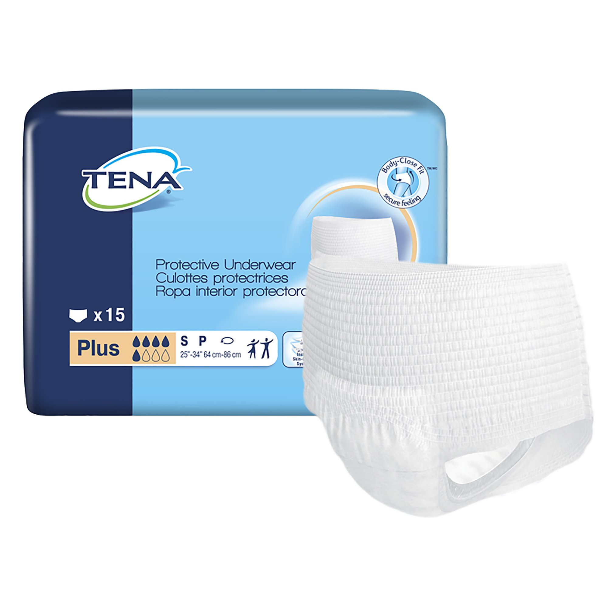 Essity HMS North America Inc - 72631 Tena® ProSkin™ Plus Fully Breathable Absorbent Underwear