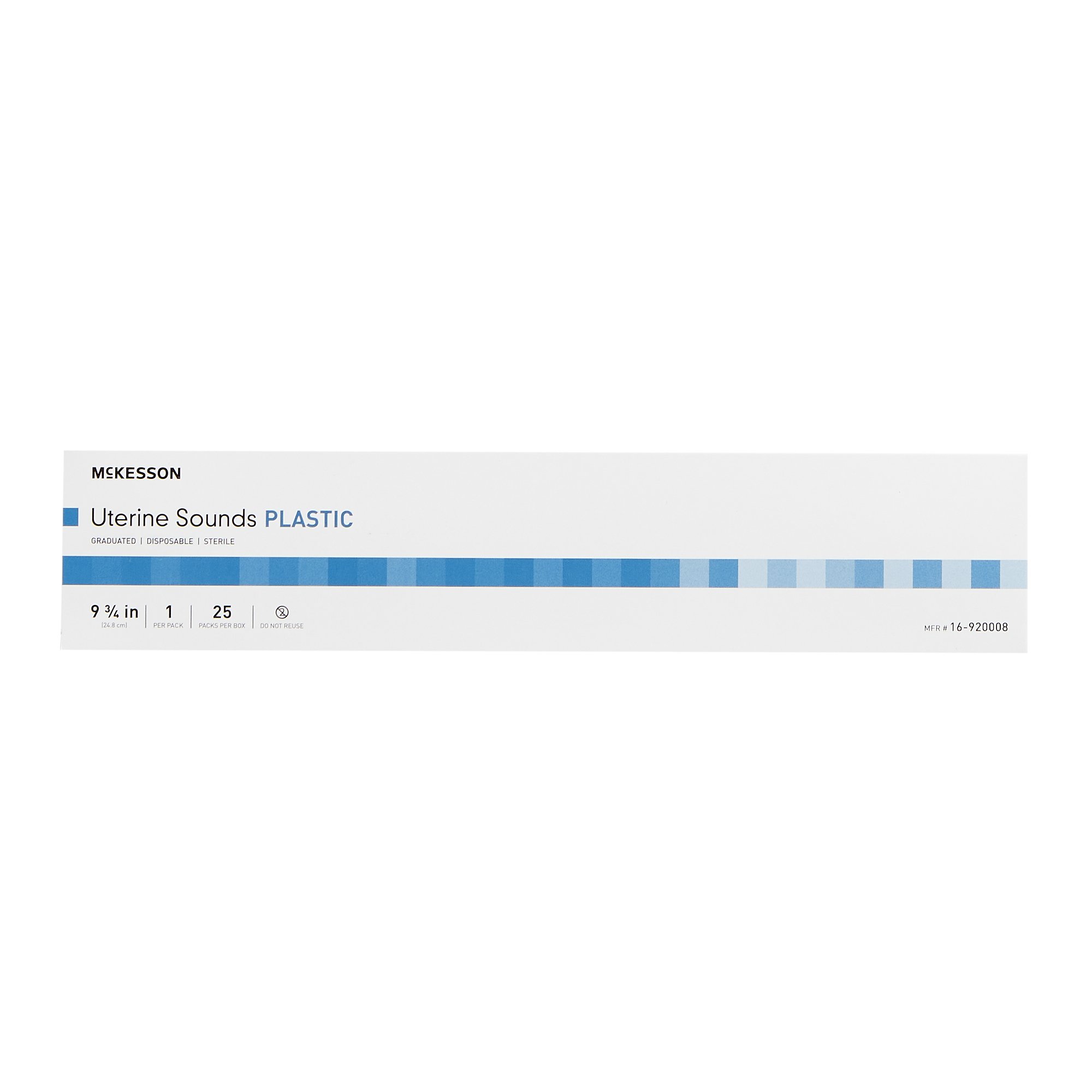 McKesson Brand 16-920008 - McKesson Uterine Sound - 25/Box, 150/Case