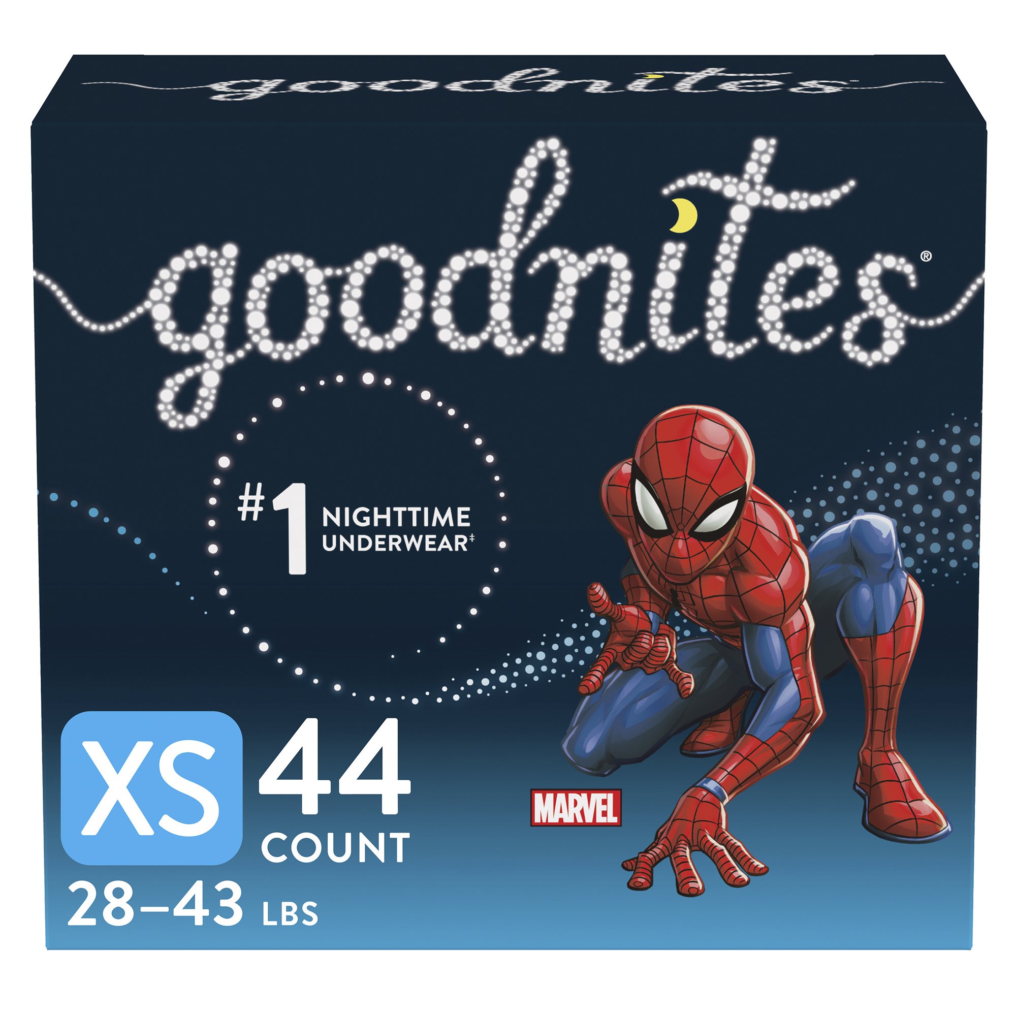 Kimberly Clark 46760 - GoodNites® Absorbent Underwear for Boys, Extra Small - 44/Case