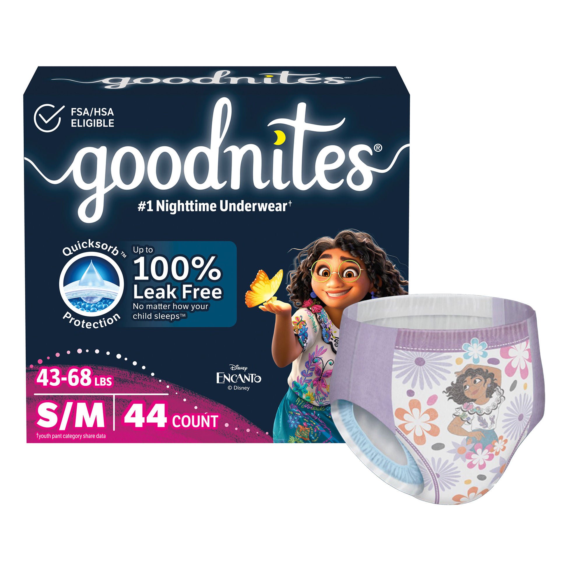 Kimberly Clark - 40532 GoodNites® Absorbent Underwear for Girls