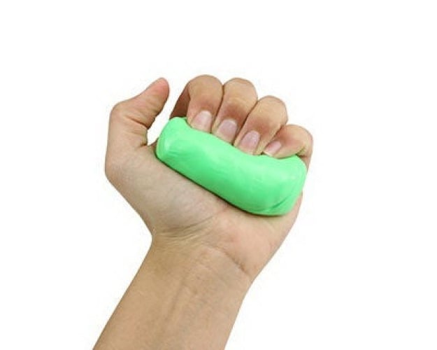 Fabrication Enterprises - 10-1483 Therapy Putty Set CanDo® TheraPutty® 2X-Soft / X-Soft / Soft / Medium / Firm / X-Firm 6 X 6 oz.