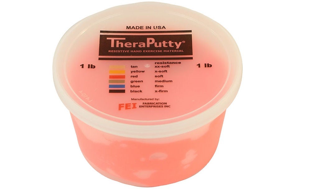 Fabrication Enterprises - 10-2642 Therapy Putty CanDo® Antimicrobial TheraPutty® Soft 1 lbs.