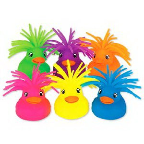 Medibadge - 5716 Toys Kids Love Stickers® 12 per Pack Neon Puffer Duck 3 Inch Height