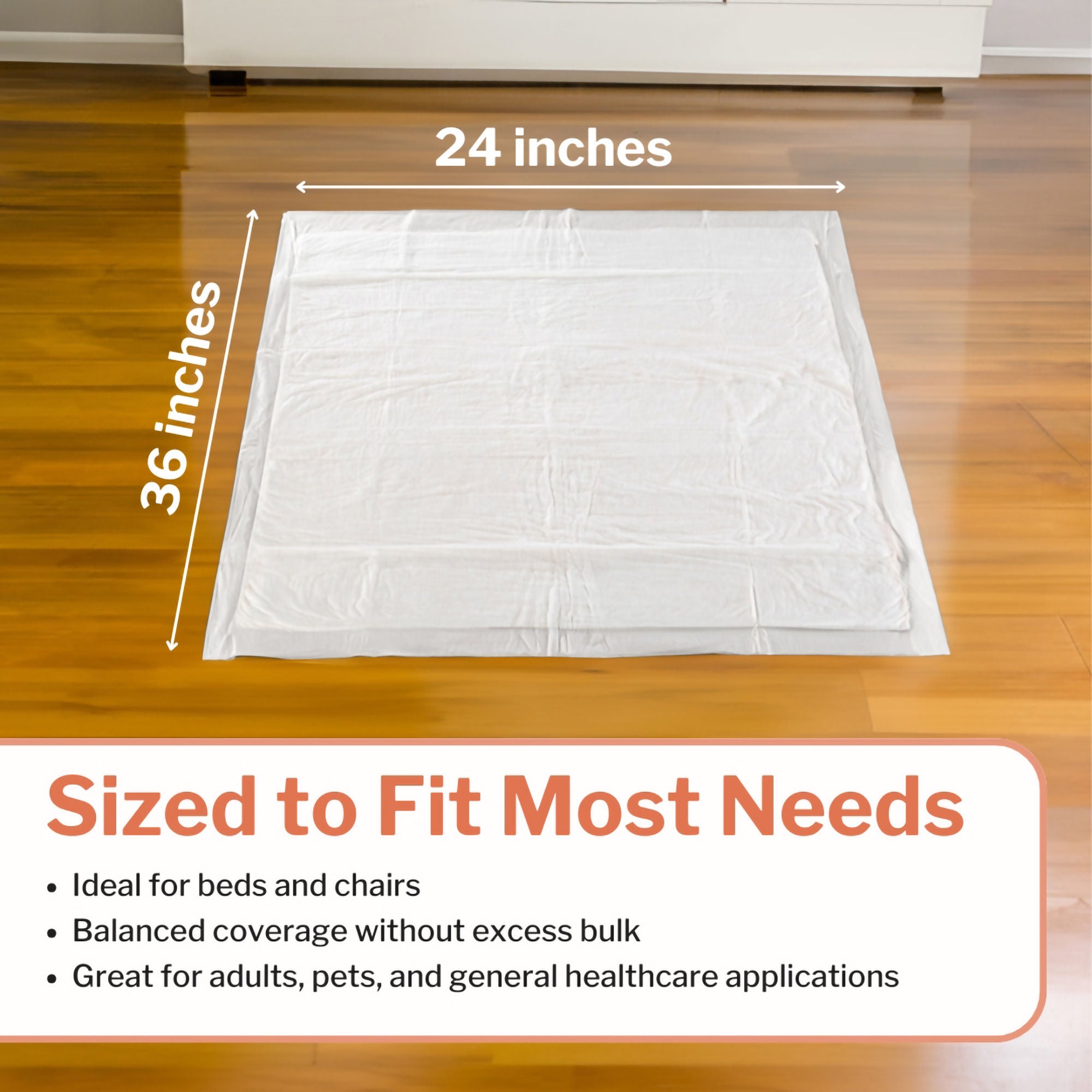 McKesson Ultimate Breathable Disposable Underpad UPMX2436 by McKesson Brand