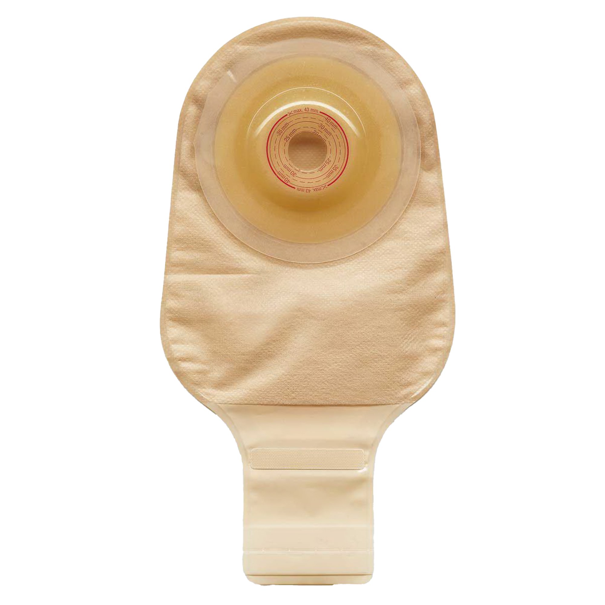 ConvaTec 421616 - Esteem™+ Flex Opaque Ostomy Pouch, Pre-cut to Fit 25mm Stomas - 1/Each, 10/Box