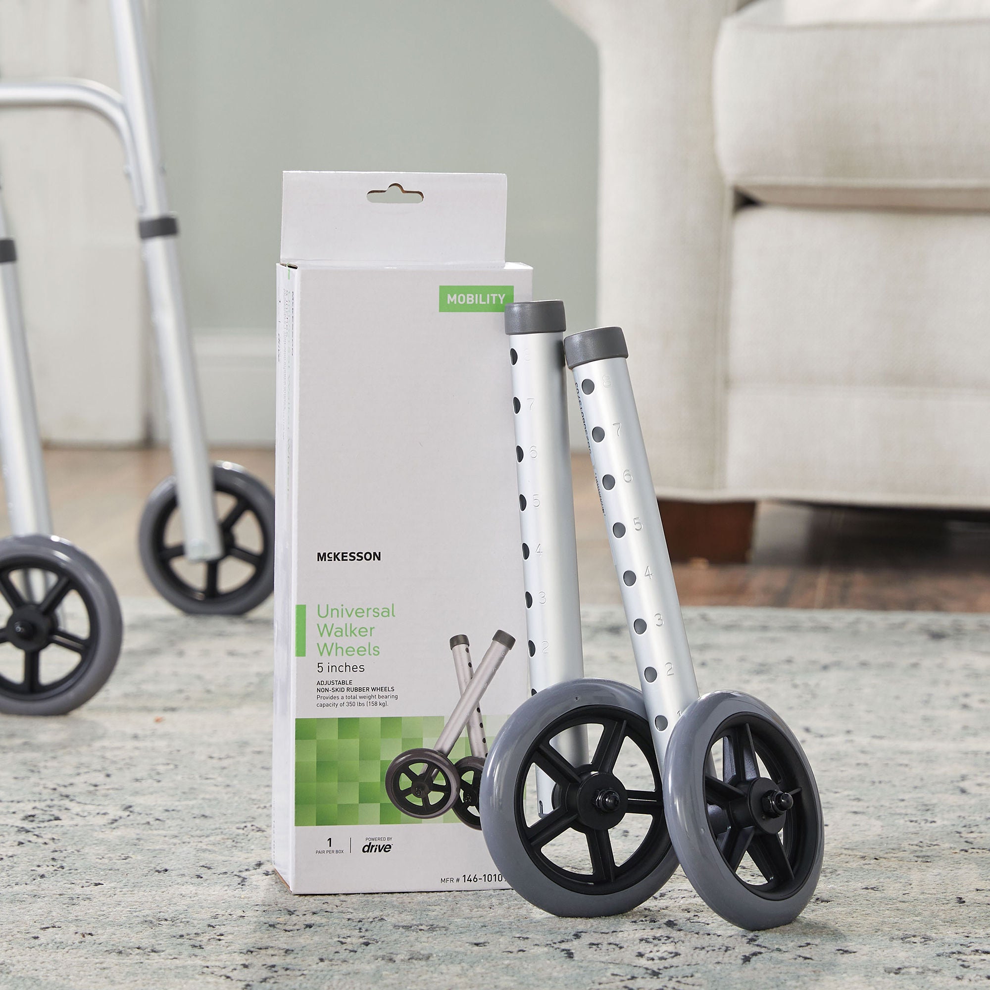 McKesson Brand - 146-10109 McKesson Walker Wheels