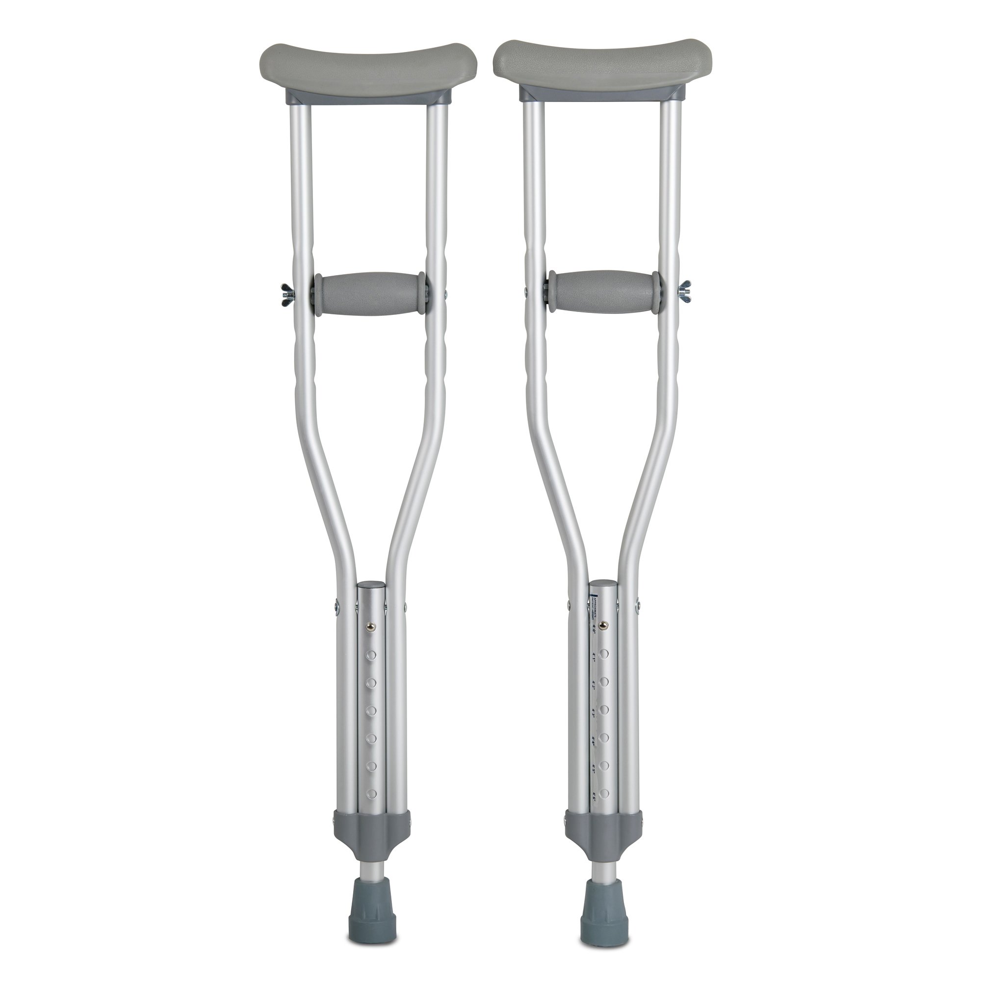 McKesson Brand 146-10416-1 - McKesson Underarm Crutches for Children 4' – 4'6" - 1/Pair