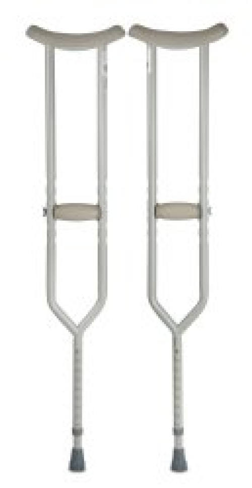 McKesson Brand 146-10406 - McKesson Underarm Crutches, 5'2" – 5'10" - 1/Pair