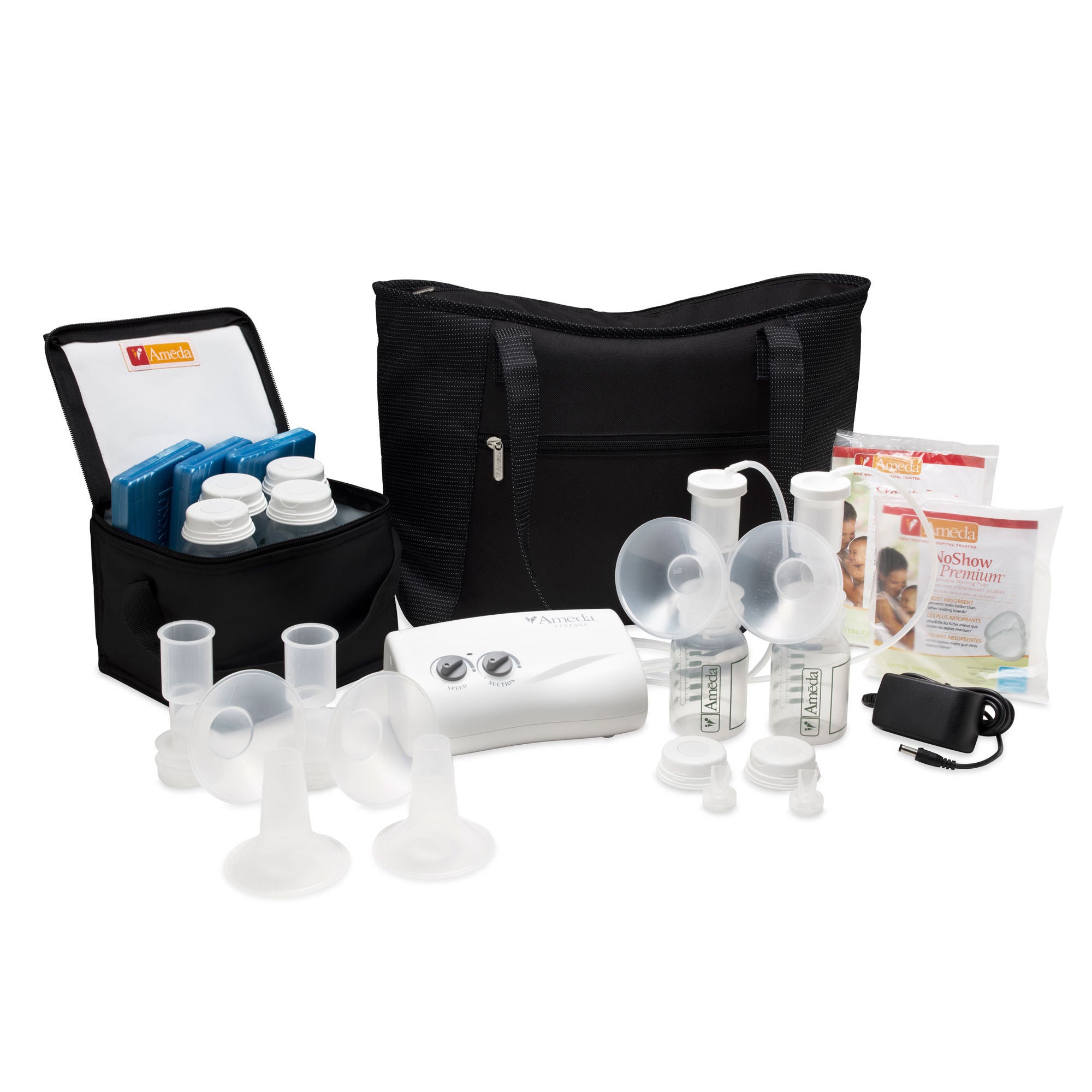 Ameda Inc - 101A07 Double Electric Breast Pump Kit Ameda® Finesse™