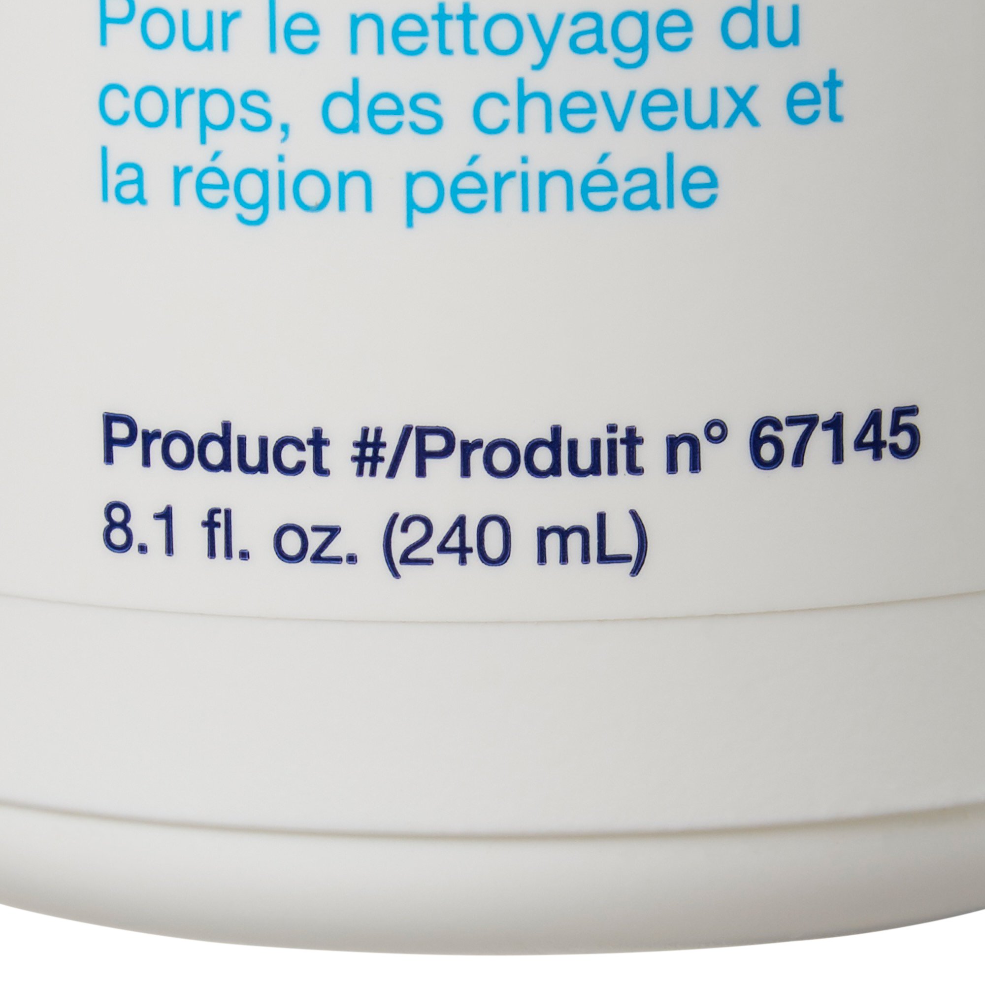 Medline COI67145 - Bedside-Care® Foam Cleanser, Scented, Shampoo and Body Wash, 8.1-ounce bottle - 1/Each, 12/Case