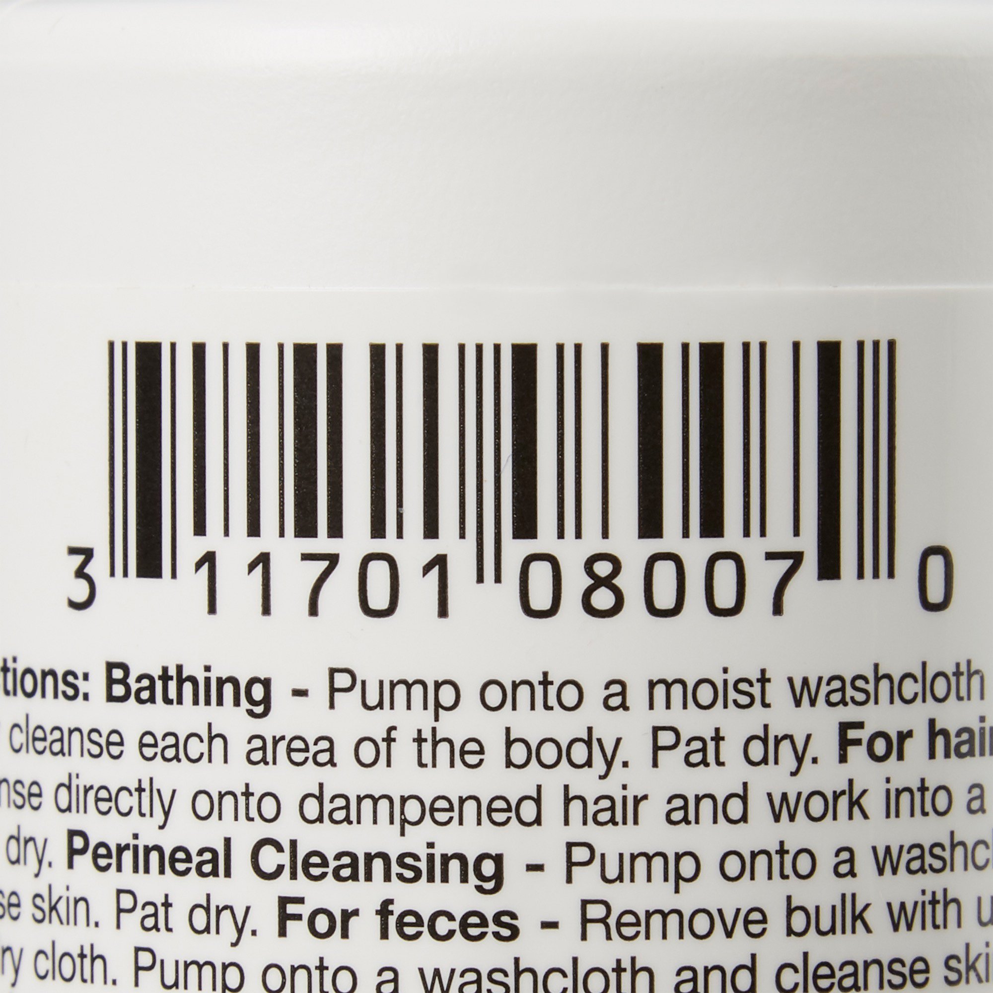 Medline COI61762 - Bedside-Care® Rinse-Free Shampoo and Body Wash, Skin-Friendly Formula, Scented - 1/Each, 12/Case