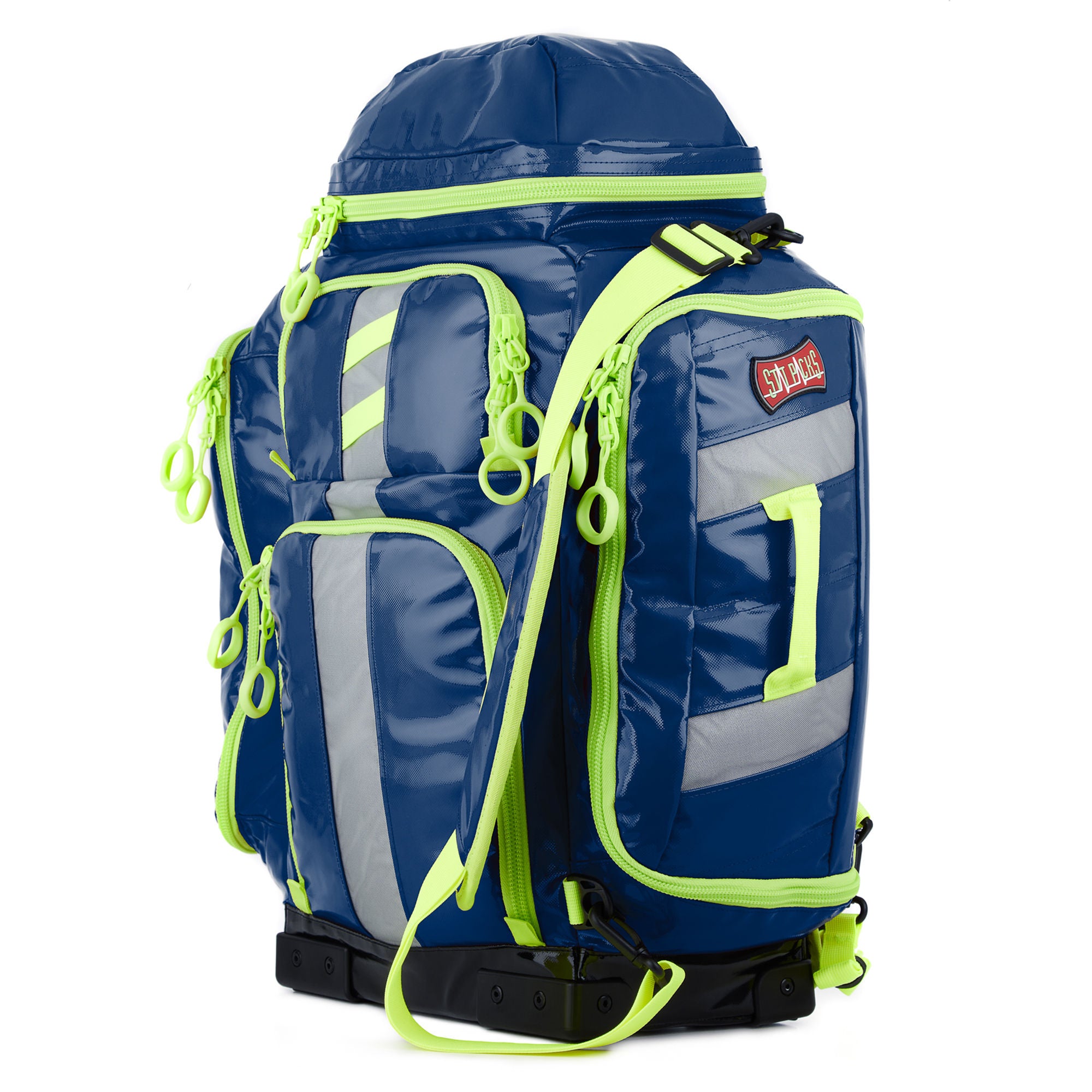 StatPacks Inc - G35005BU EMS Backpack G3 Perfusion Blue Urethane-Coated Tarpaulin 22 X 8 X 10 Inch
