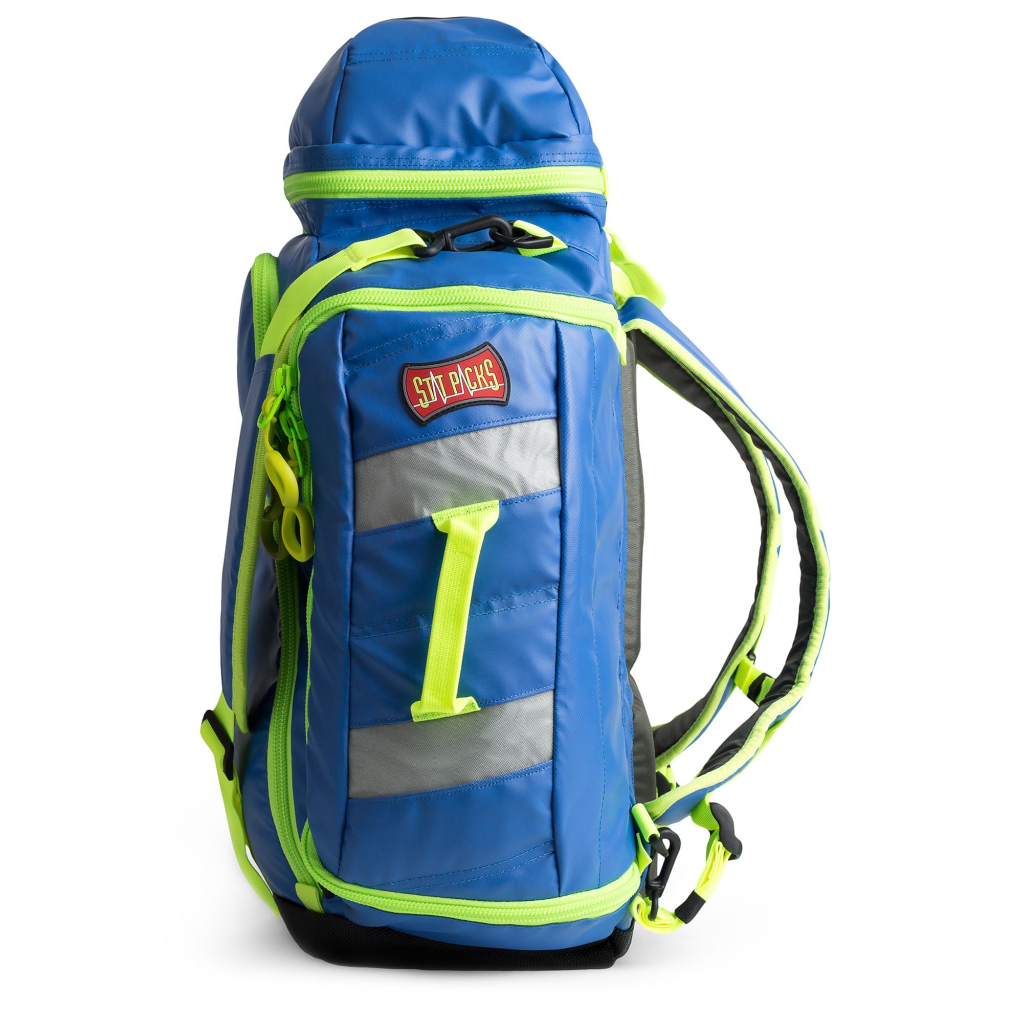 StatPacks Inc - G35005BU EMS Backpack G3 Perfusion Blue Urethane-Coated Tarpaulin 22 X 8 X 10 Inch