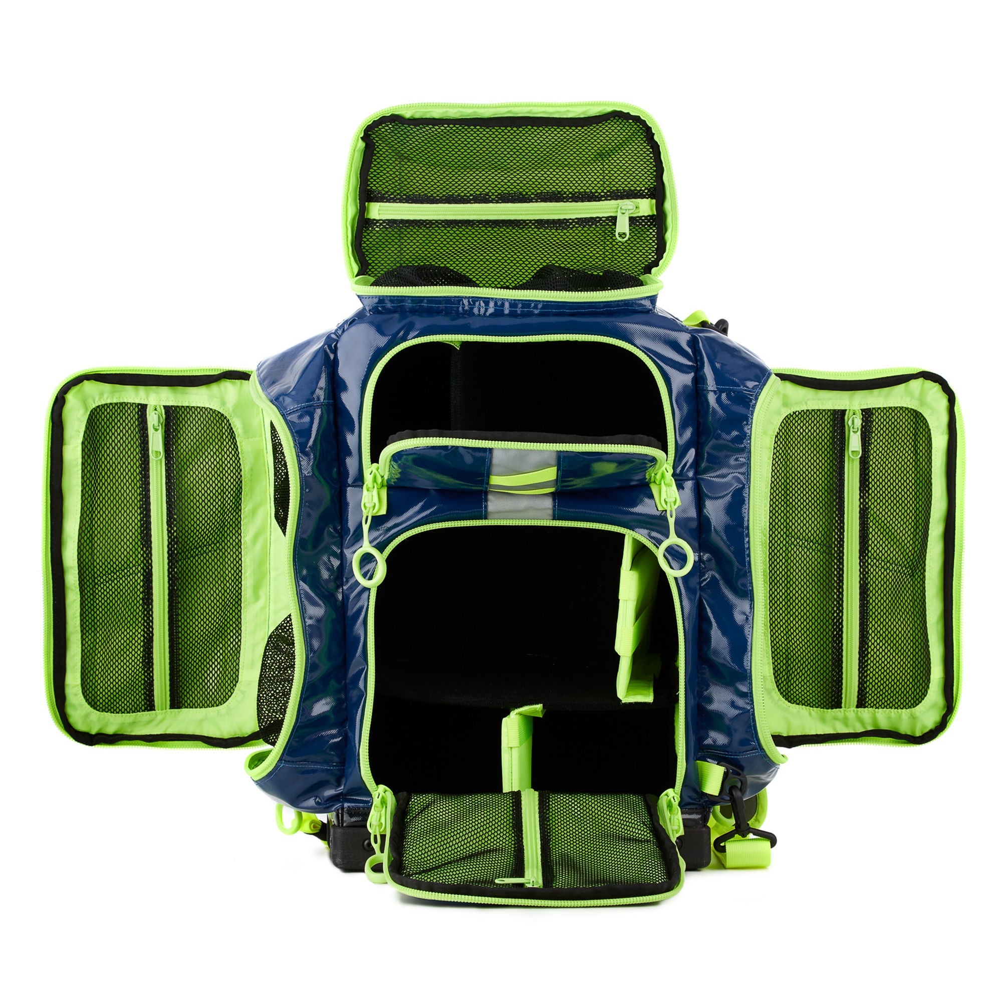StatPacks Inc - G35005BU EMS Backpack G3 Perfusion Blue Urethane-Coated Tarpaulin 22 X 8 X 10 Inch