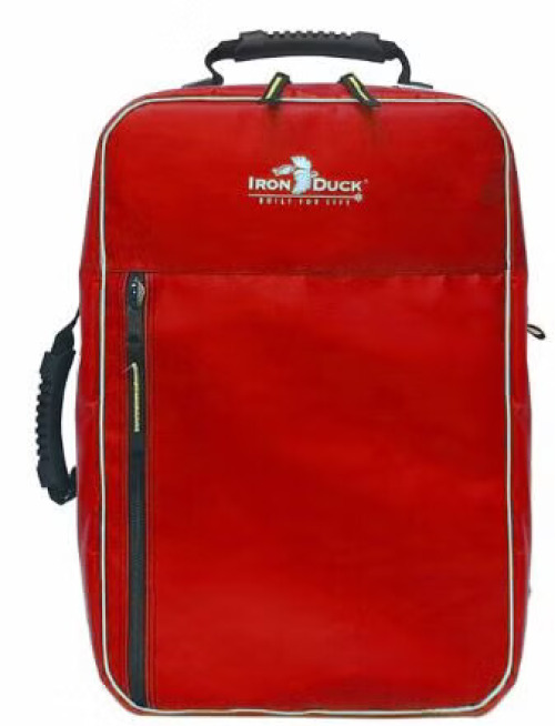 Fleming Industries - 32600-02-CASE-UPRD Backpack Metro TechPack Red Impervaguard-UP Fabric