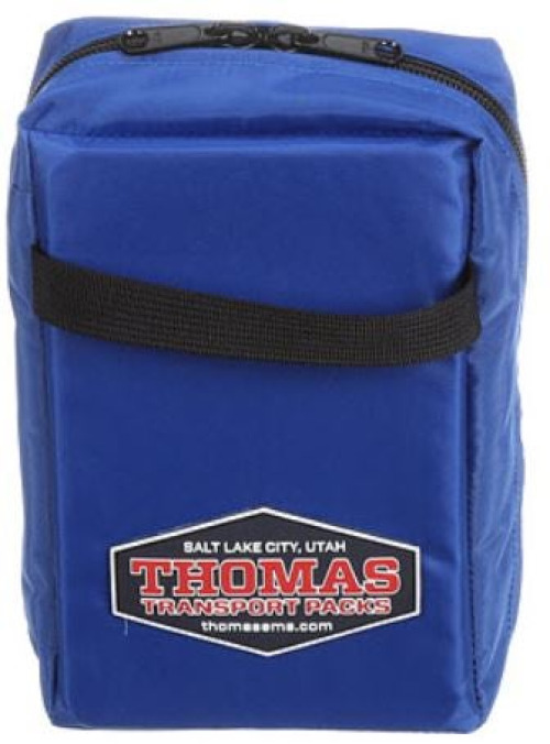 Thomas Transport Packs-EMS - TT307 Drug Case Narc Box Blue 5 X 8 X 2-1/2 Inch