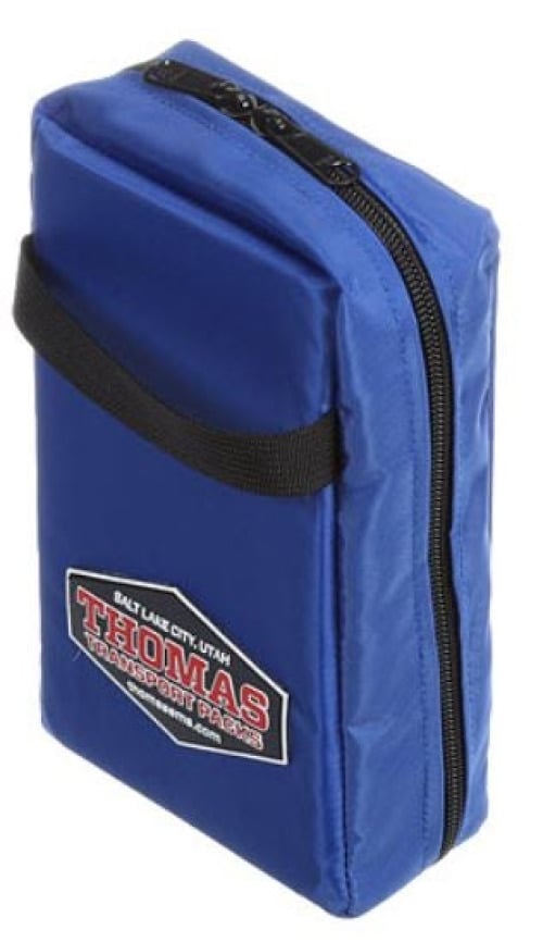 Thomas Transport Packs-EMS - TT307 Drug Case Narc Box Blue 5 X 8 X 2-1/2 Inch