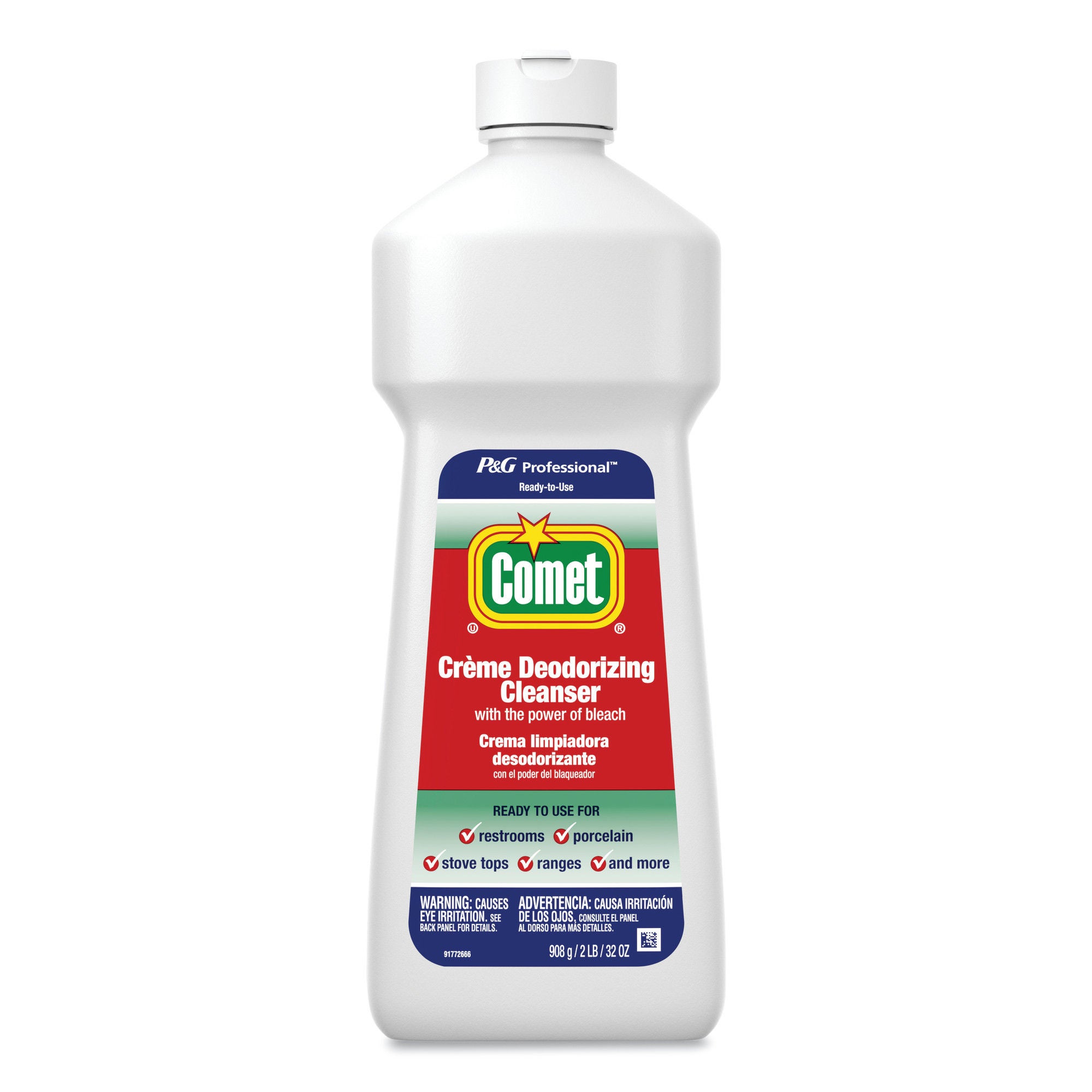 Essendant Co-United Stationers - PGC73163 Surface Cleaner Comet® Manual Squeeze Cream 32 oz. Bottle Scented NonSterile