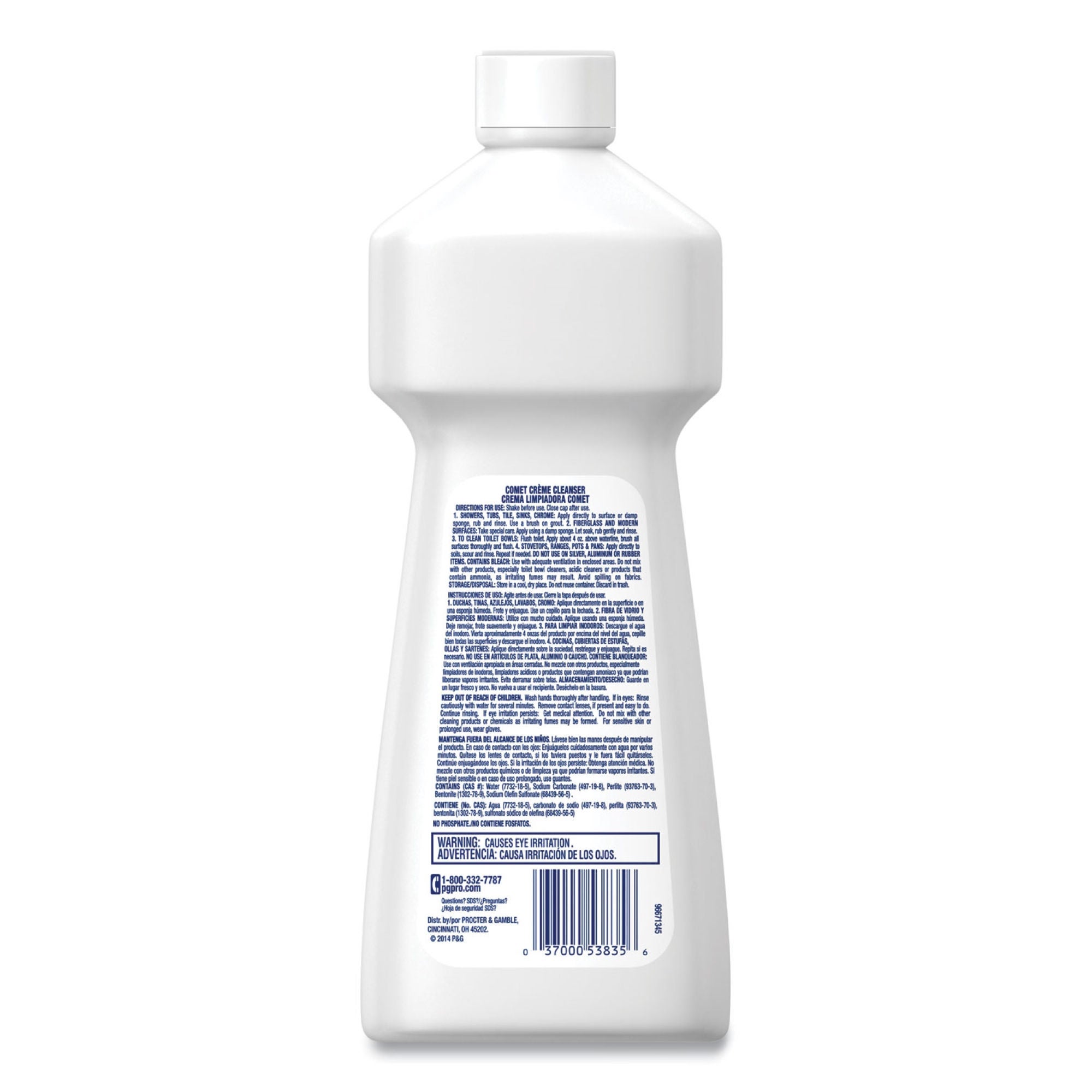 Essendant Co-United Stationers - PGC73163 Surface Cleaner Comet® Manual Squeeze Cream 32 oz. Bottle Scented NonSterile