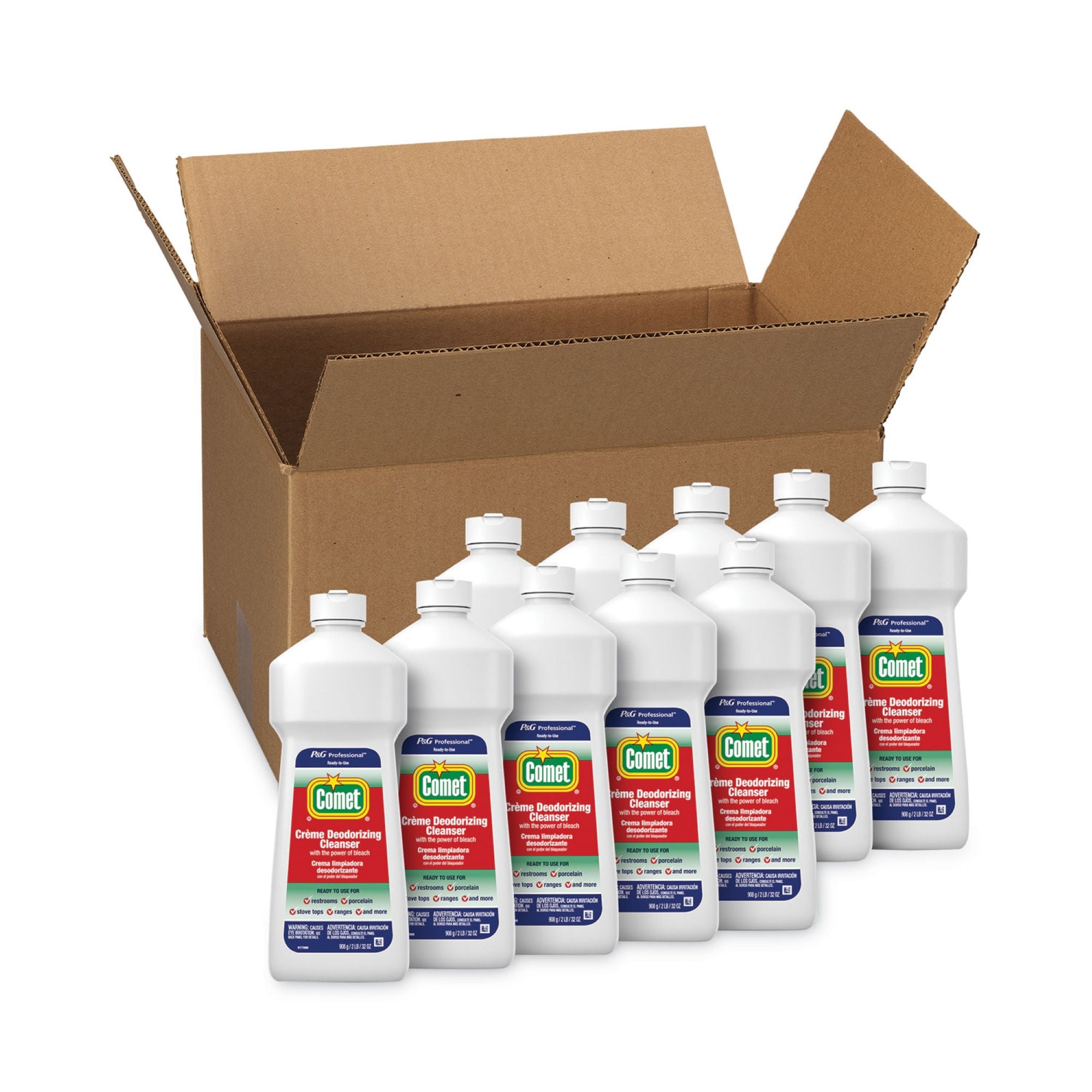Essendant Co-United Stationers - PGC73163 Surface Cleaner Comet® Manual Squeeze Cream 32 oz. Bottle Scented NonSterile
