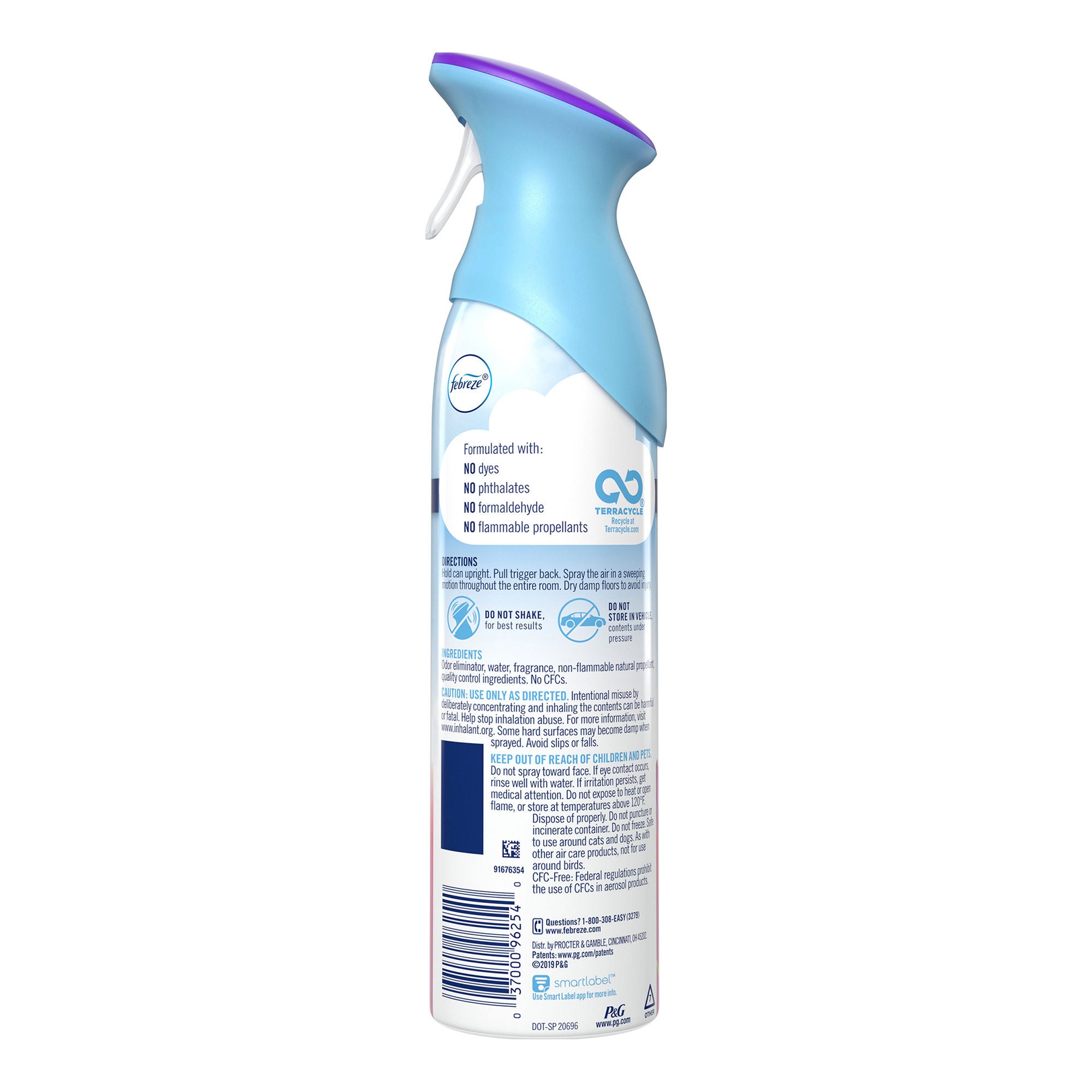 Procter & Gamble - 10037000962547 Air Freshener Febreze® AIR™ Liquid 8.8 oz. Can Spring and Renewal Scent
