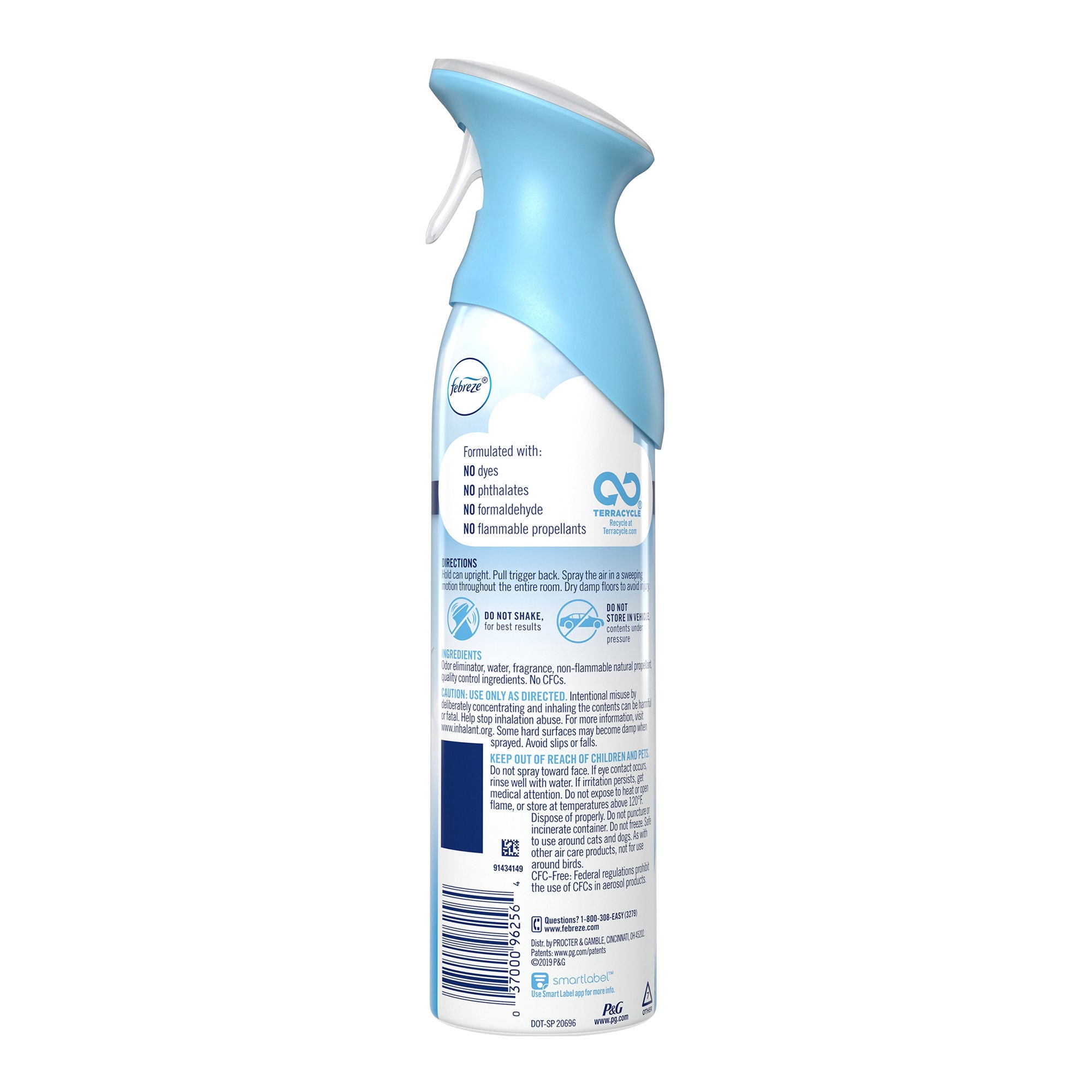 Procter & Gamble - 10037000962561 Air Freshener Febreze® AIR™ Liquid 8.8 oz. Can Linen and Sky Scent
