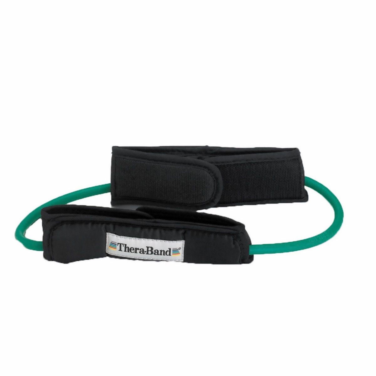 Performance Health - 081510460 Exercise Resistance Tubing with Cuffs TheraBand® Green 12 Inch Circumference Intermediate Resistance