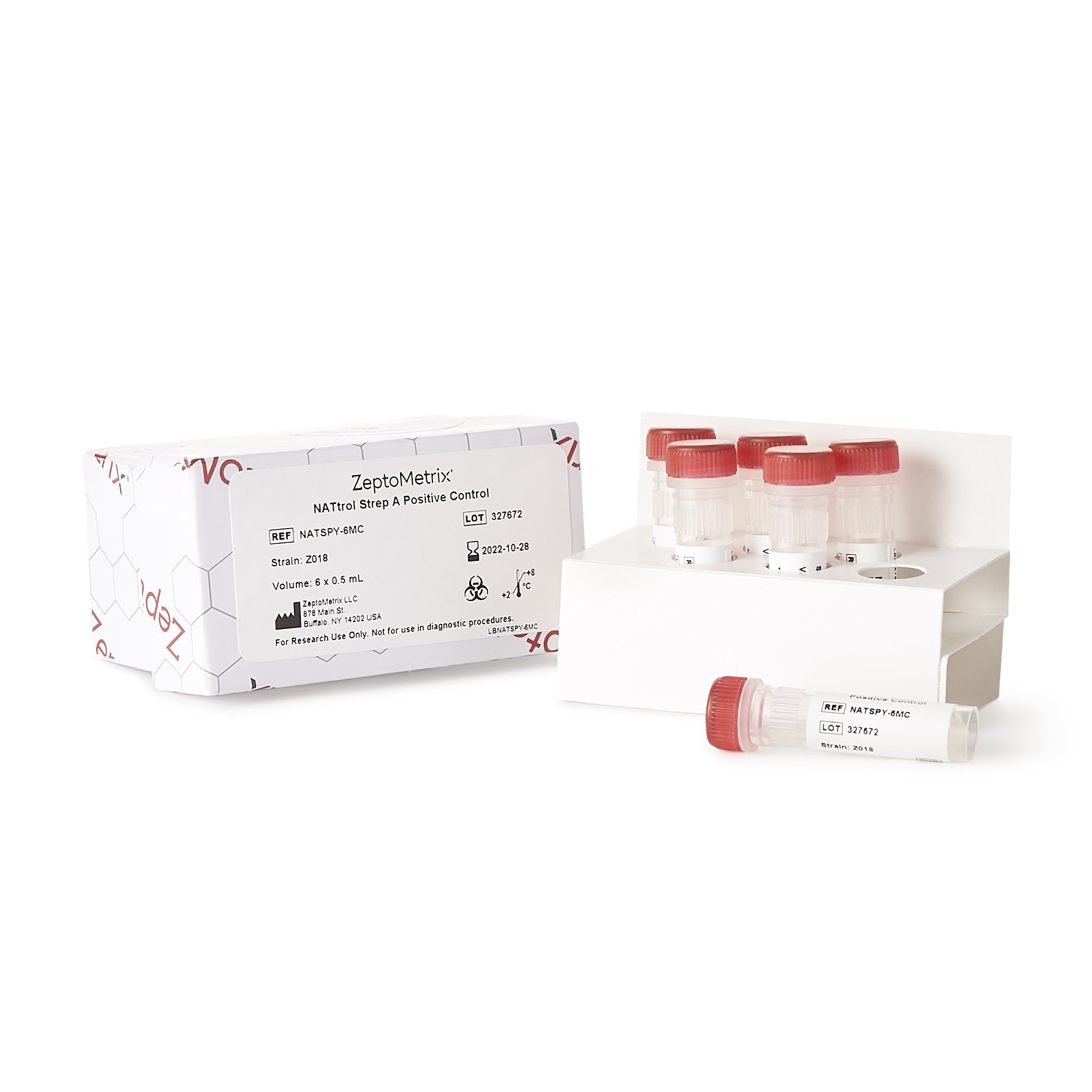NATtrol Control NATSPY-6MC by Zeptometrix /Antylia Scientific