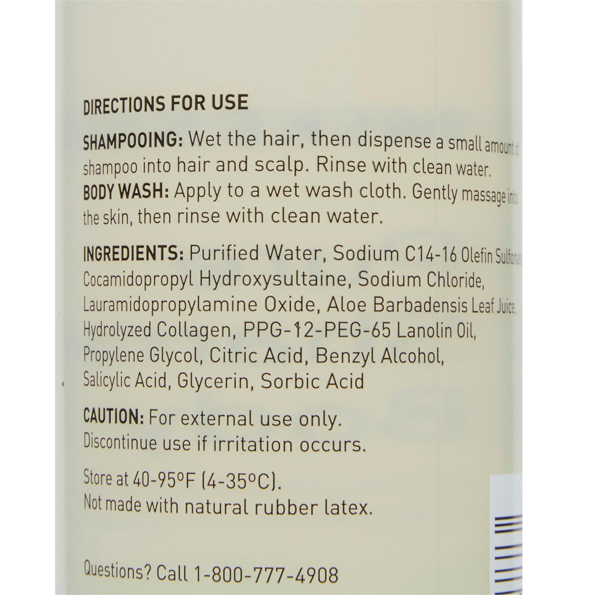 McKesson Brand 53-16223-8 - McKesson Pure Shampoo and Body Wash - 1/Each, 48/Case