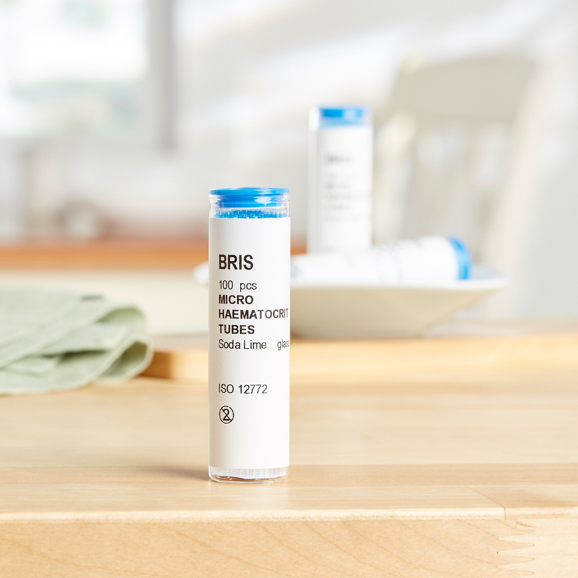 McKesson Brand 177-51602 - McKesson Capillary Blood Collection Tube, 75 µL, 1.1 x 75 mm - 100/Vial, 1000/Box